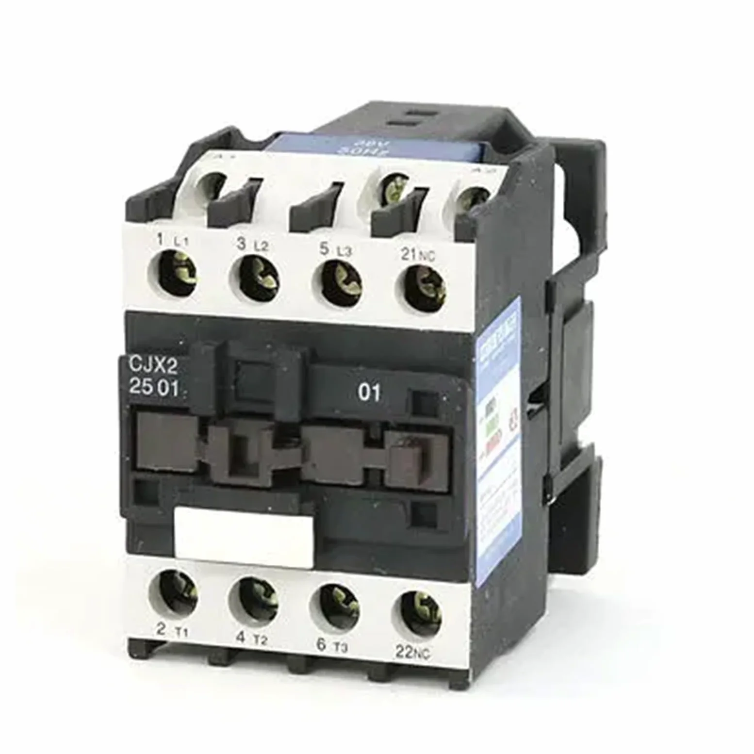 CJX2-2510 Stycznik AC 36 V 50/60 Hz cewka trójfazowa 25 A 3-biegunowa 1NC