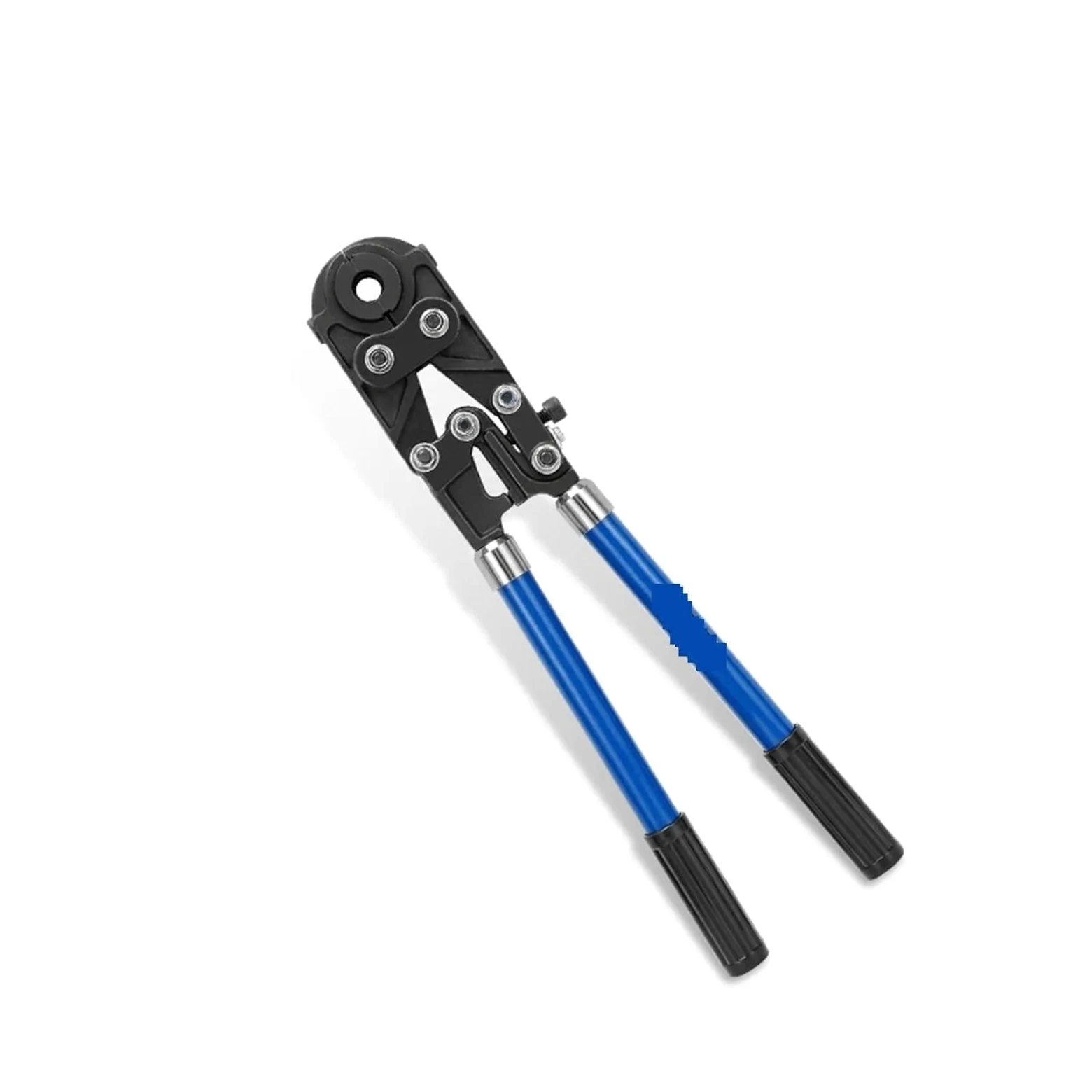 Zaciskarka Hydrauliczna, Ręczne narzędzie do zaciskania rur hydraulicznych, szczypce zaciskowe nożycowe z 8 szczękami TH/V do rur PEX, miedzi, stali i aluminium(TH16 20 25 26 32mm)