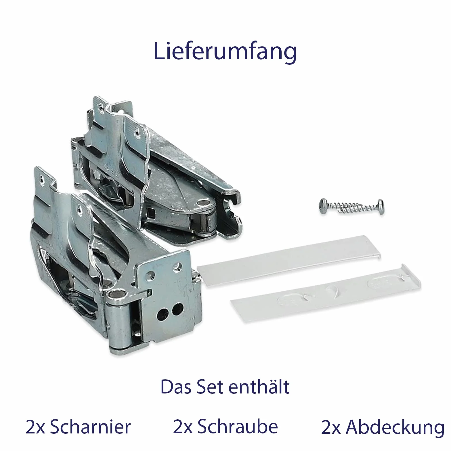 LUTH Premium Profi Parts Zawias drzwiowy zestaw zawiasów do lodówki, kompatybilny z Bosch Siemens Neff AEG Constructa Balay 00481147 481147