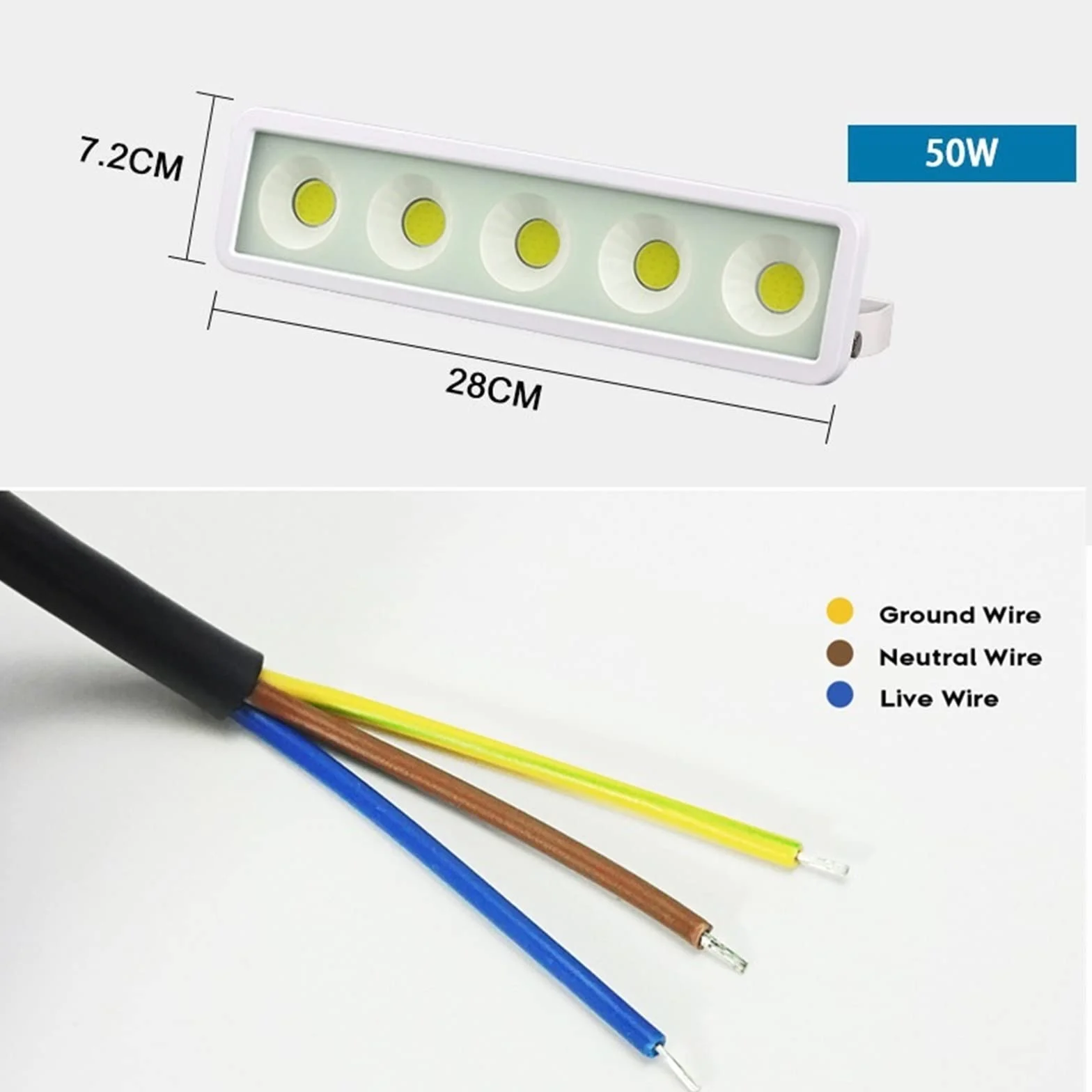 lampy solarne, Projektor światła Reflektor Zewnętrzny Budownictwo Obudowa Garaż Brama Lampa lampa(White Warm White a)