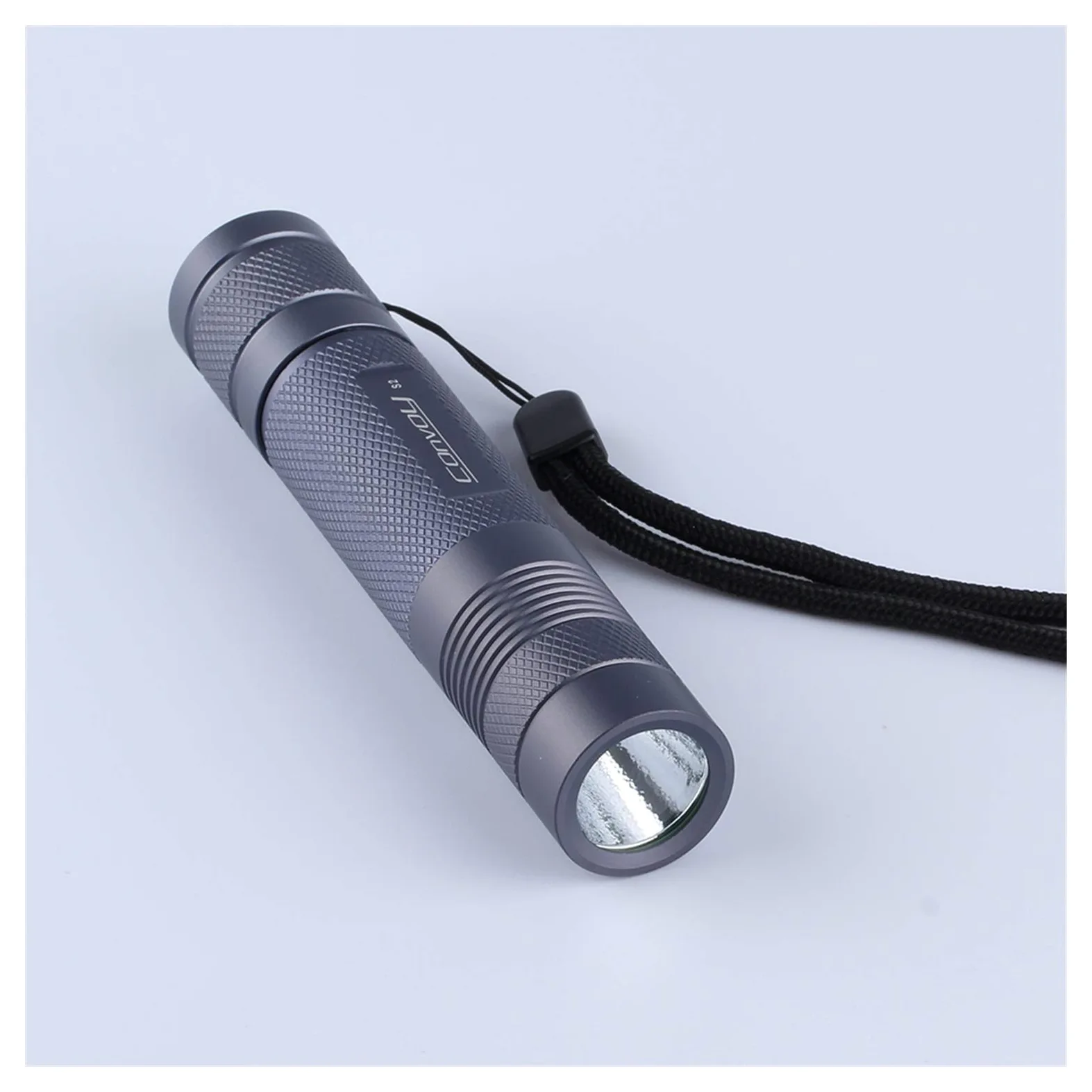 Bardzo długa latarka elektryczna w trybie gotowości S2 Cree XM-L2 U2-1A AMC7135*3 Latarka LED z 2 grupami 3/5-mode EDC jako power bank i akcesoria kempingowe (kolor korpusu: 7135x6， emitując