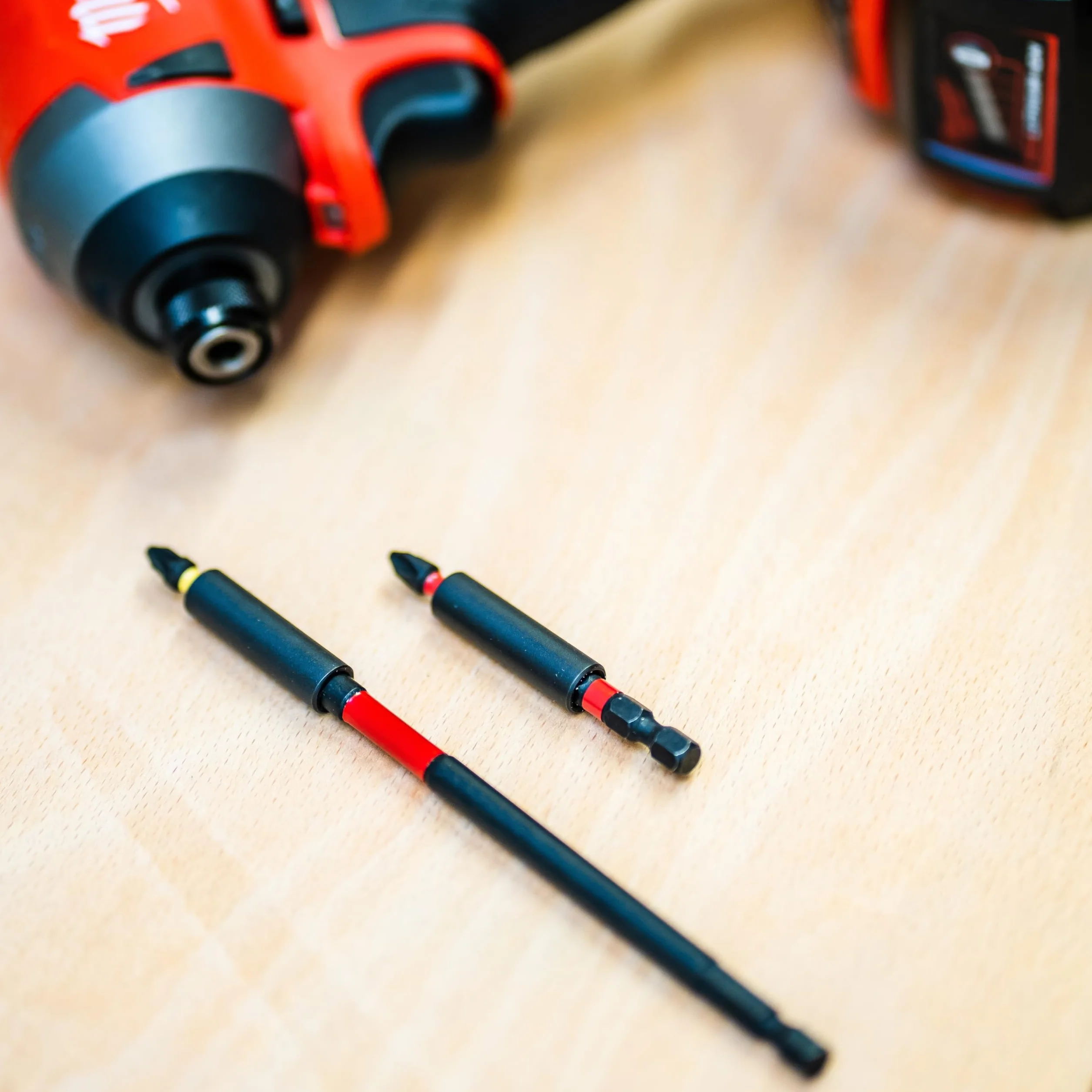 1 x Saxton 152 mm długa udarowa wiertarka udarowa mocny uchwyt magnetyczny pasuje Milwaukee Dewalt Bosch itp