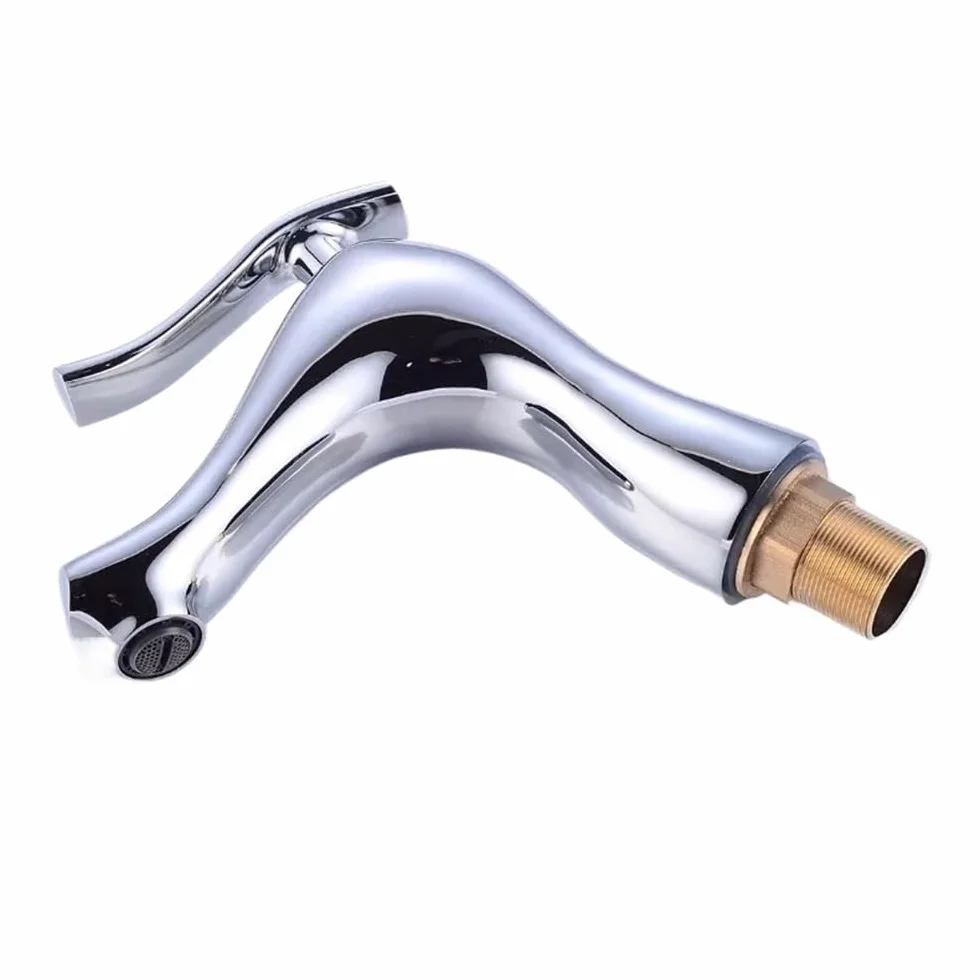 Bateria umywalkowa łazienkowa bateria jednouchwytowa do kranu do umywalki bateria umywalkowa ciepła i zimna bateria mieszająca do umywalki XT531(Chrome)
