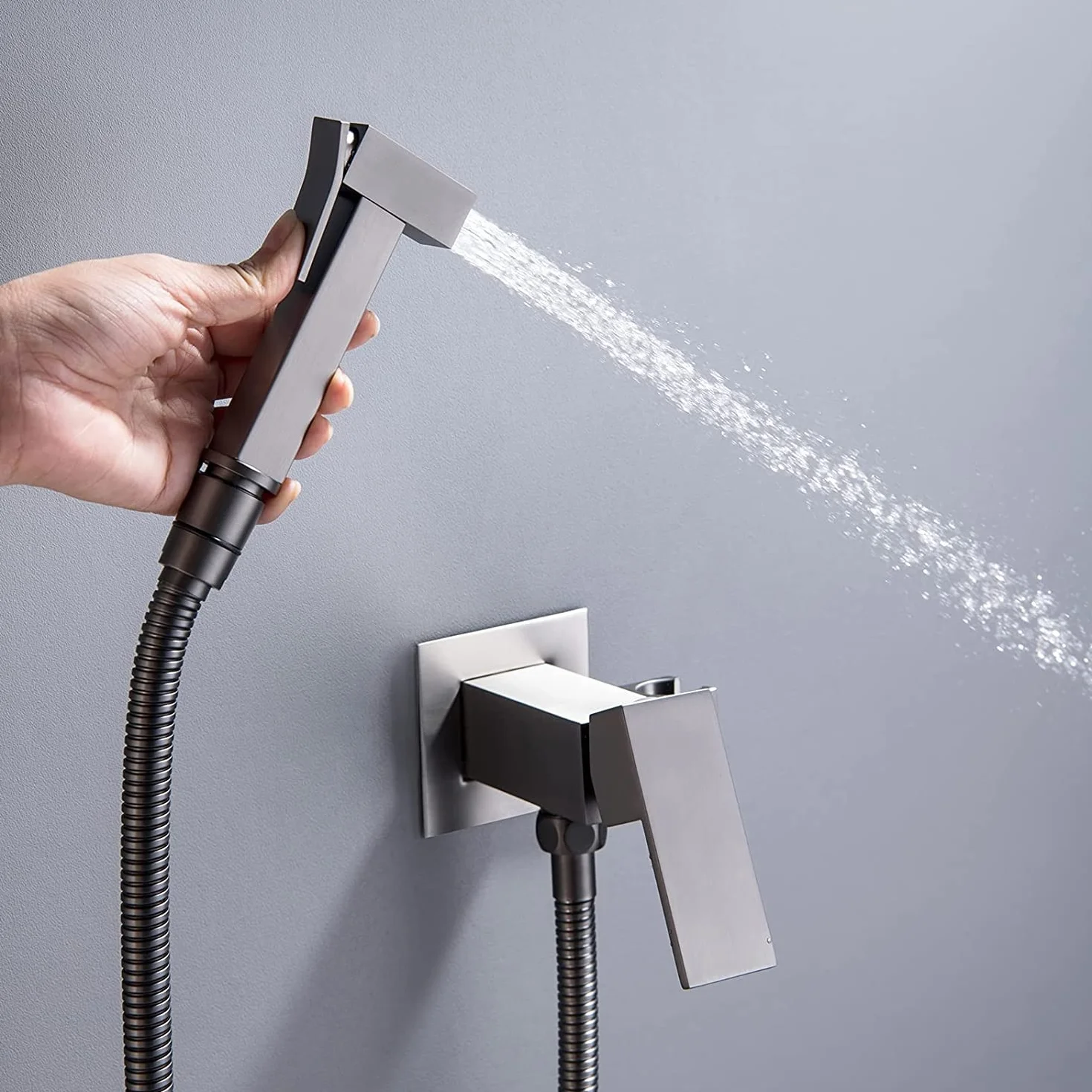 ToiletSpray Przenośny zestaw opryskiwacza do toalety, mosiężny zestaw rozpylacza do pieluch z pojedynczym uchwytem Podkładka do pieluch dla dzieci Przenośny opryskiwacz do ciepłej i zimnej wody z