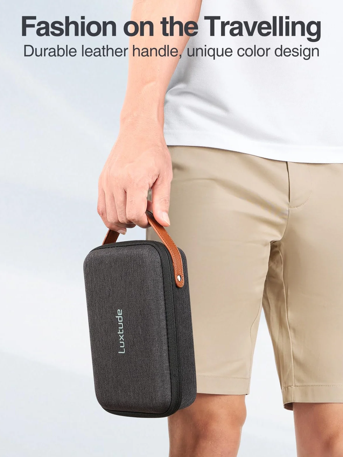 Luxtude Elektroniczny organizer torba podróżna mały do ładowarki