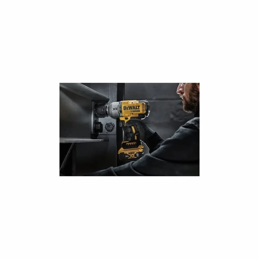 DEWALT 20 V MAX XR 1/2" klucz udarowy o wysokim momencie obrotowym z zestawem kowadła z pierścieniem wieprzowym (DCF900P2)