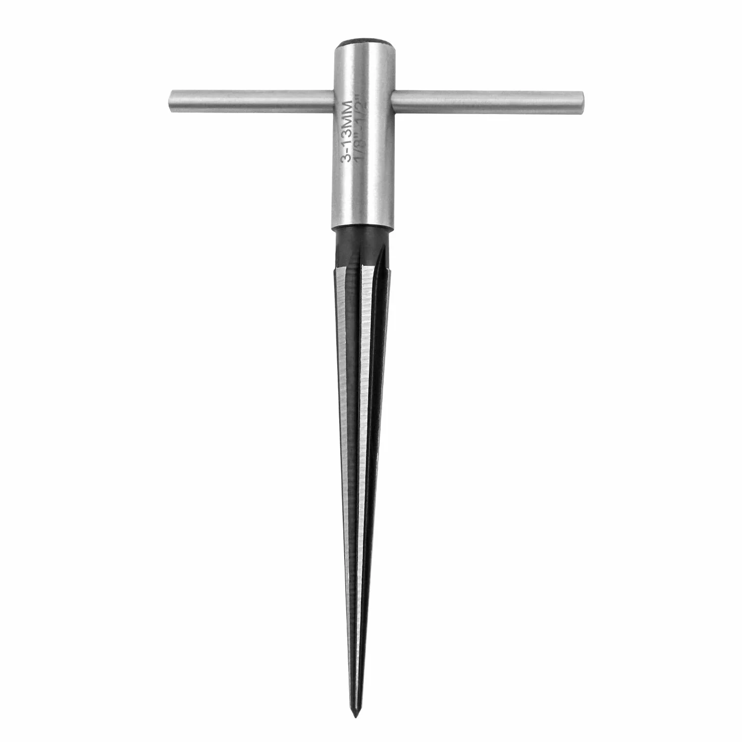 Stożkowy rozwiertak QWORK, stożkowy rozwiertak ręczny do rozwiertaków o średnicy 3 mm - 13 mm.