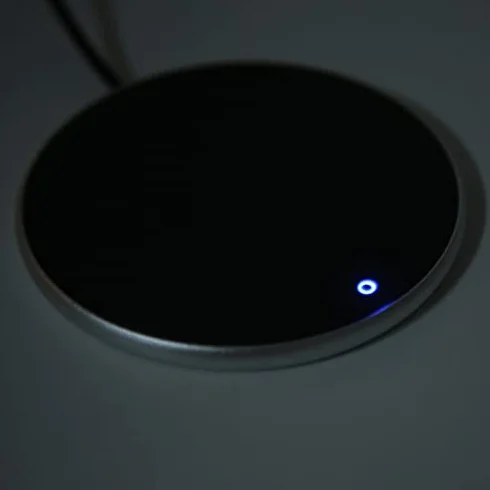 Przenośny Podgrzewacz do Napojów Stała Temperatura USB Srebrny Ø 10,3 cm