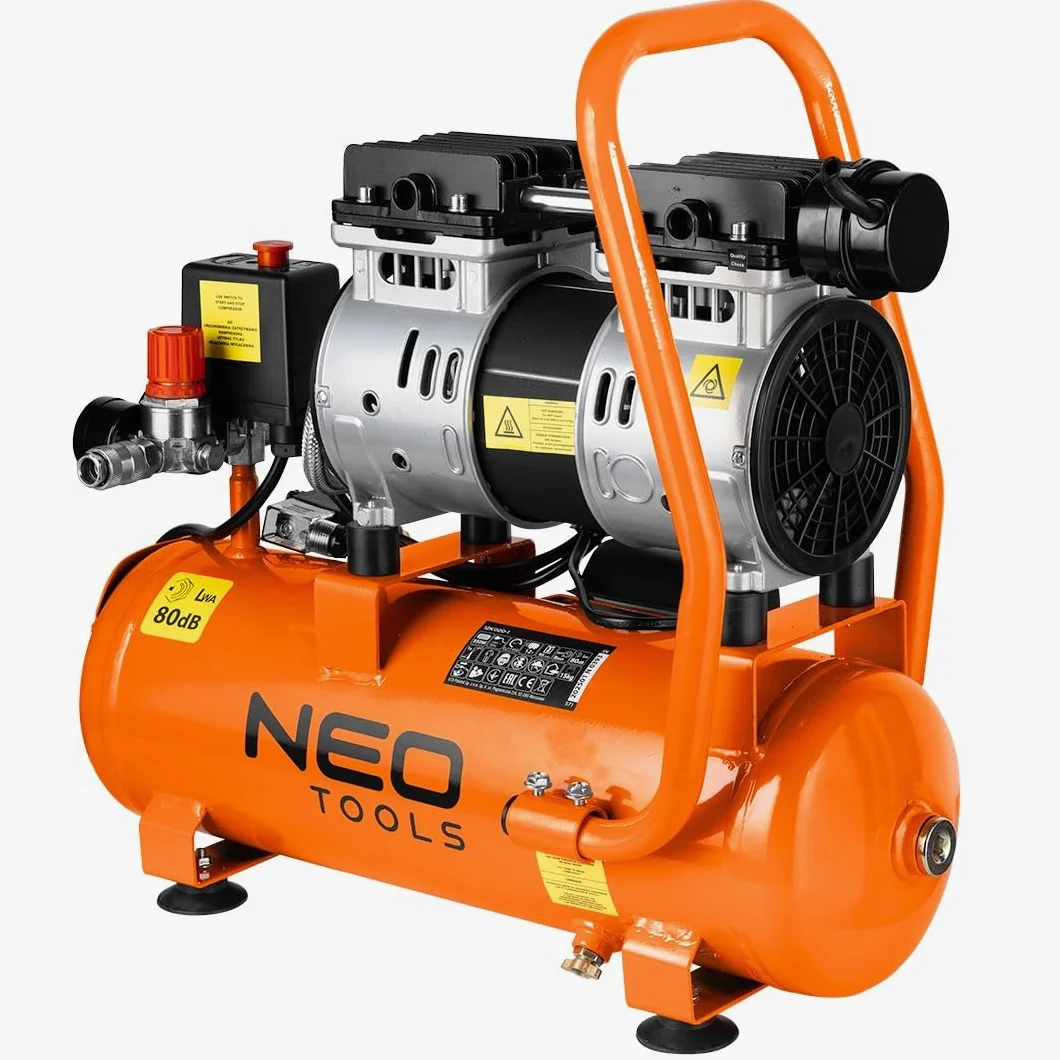 Kompresor Sprężarka Powietrza Bezolejowa 12L 230V NEO TOOLS