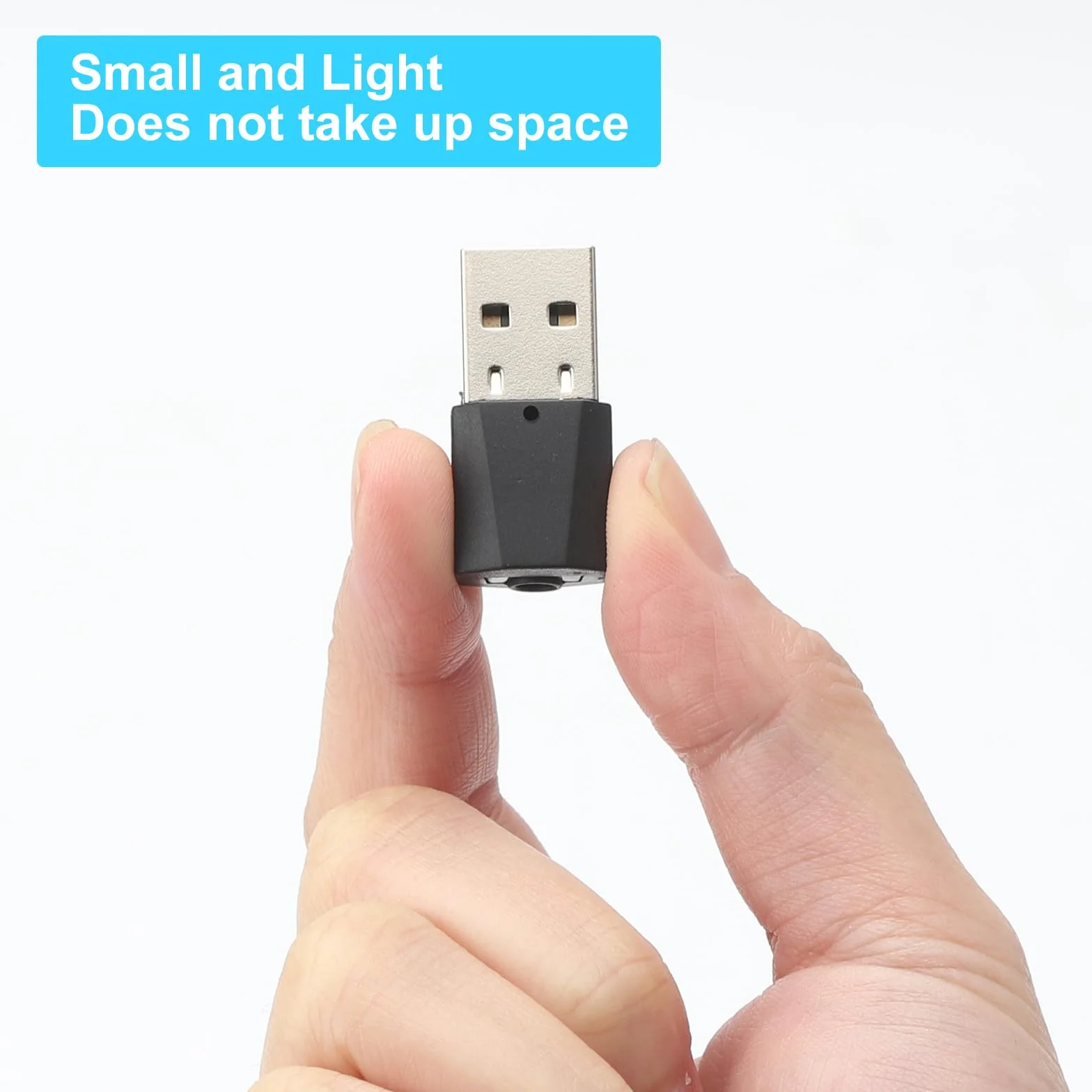 Odbiornik USB Bluetooth 5.1 z wbudowanym mikrofonem do telewizora i komputera