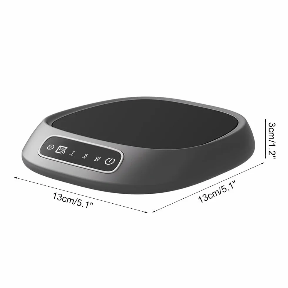 Podgrzewacz do kubków USB 3 ustawienia temperatury przenośna podstawka grzewcza