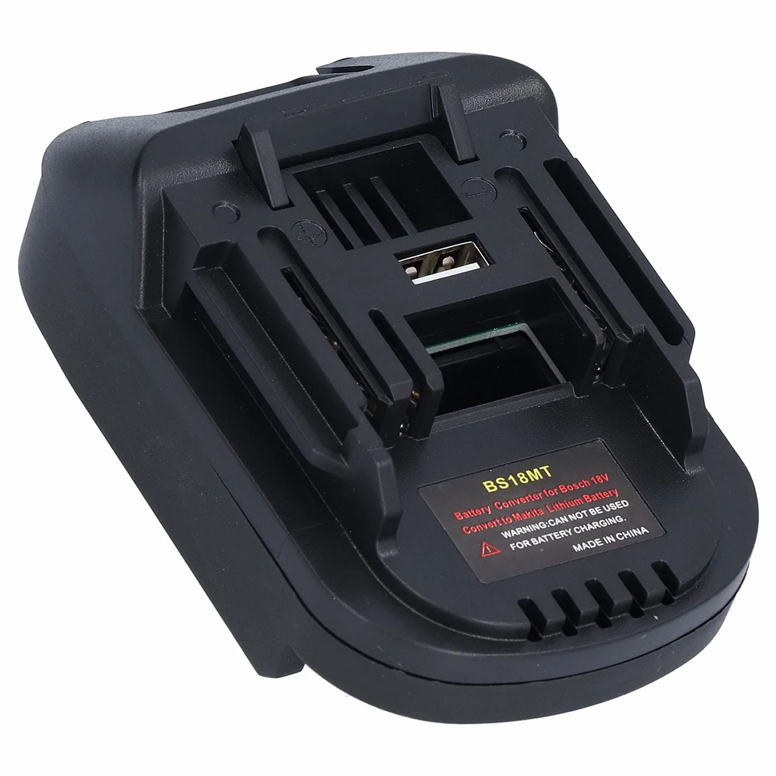Adapter Akumulatora BS18MT Konwersja do Bosch 18 V na Elektronarzędzie z ładowaniem USB 5 V 2.1A
