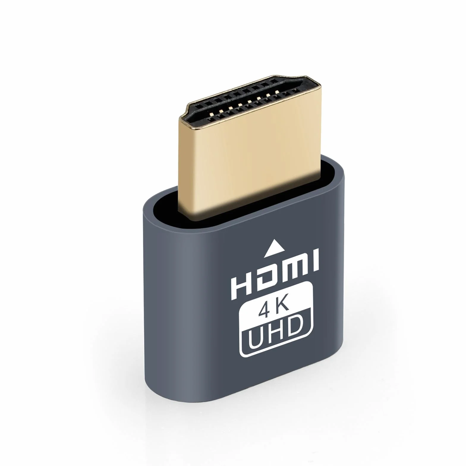 AXFEE Wtyczka HDMI Dummy 4K@60Hz 3840x2160 Monitor Wirtualny Emulator HDMI Adapter USB-C na HDMI
