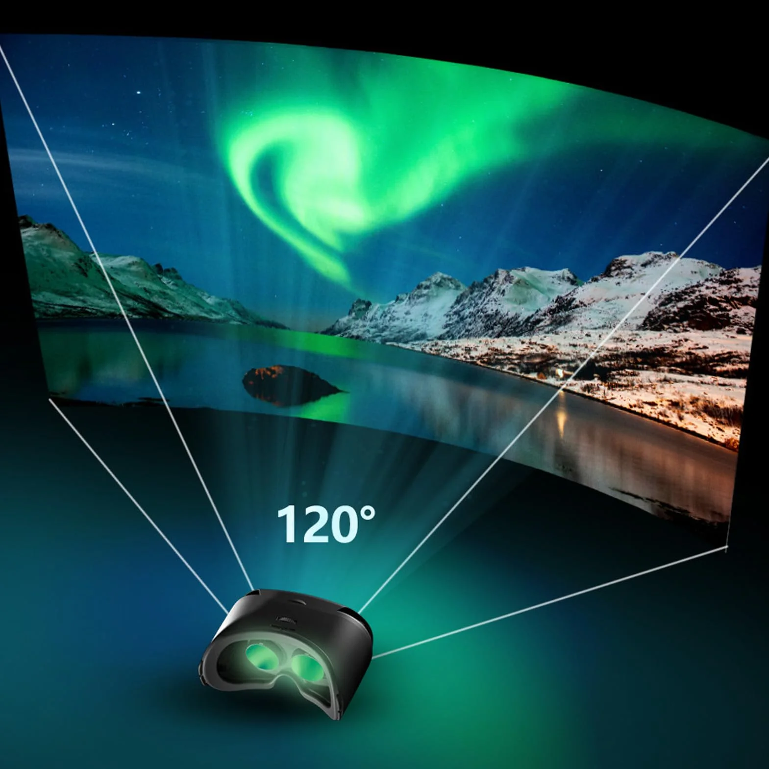 Zestaw Słuchawkowy VR 3D Gogle Kask 5–7 Cali do Wirtualnej Rzeczywistości