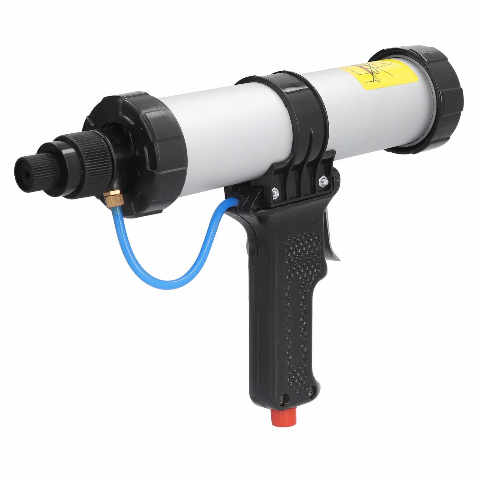 Pneumatyczny Pistolet do Uszczelniania 310 Ml Pistolet do Uszczelniania Pneumatycznego o Ciągłym Uwalnianiu z Regulatorem Ciśnienia Uszczelniacza Silikonowego Szklana Gumowa Fuga Aplikator