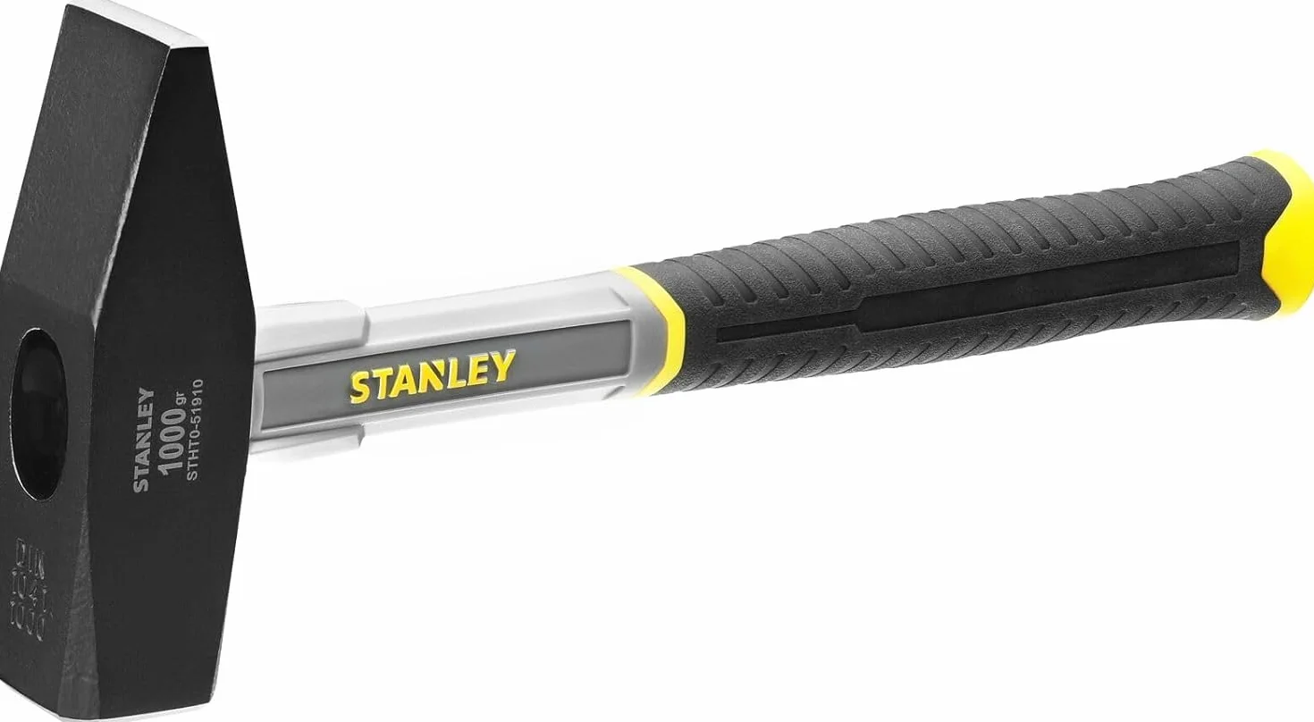 Stanley STHT0-51910 młotek ślusarski włókno szklane 1,000 g (długość 295 mm, polerowana główka) czarny