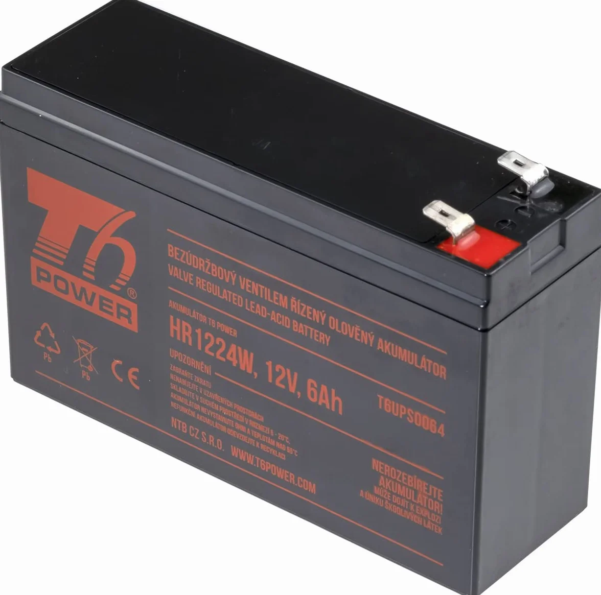 Zestaw akumulatorów VRLA 12 V T6 Power do APC Back-UPS ES 400