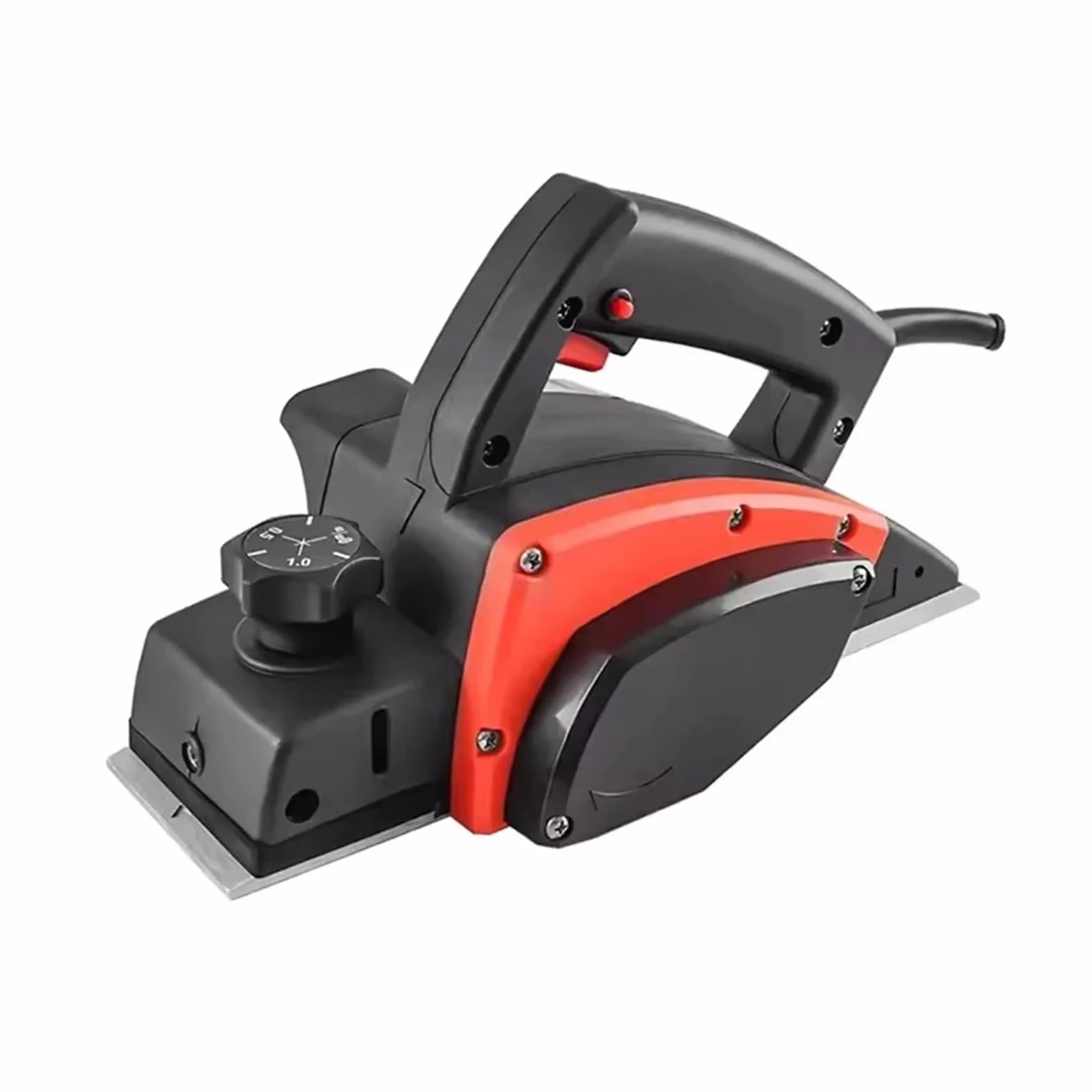 Strug ręczny bezprzewodowy do drewna, 220 V, strug elektryczny do obróbki drewna, wielofunkcyjny, mały, wysokowydajny frez elektryczny, trymer, frezowanie drewna, grawerowanie, uderzanie (C)