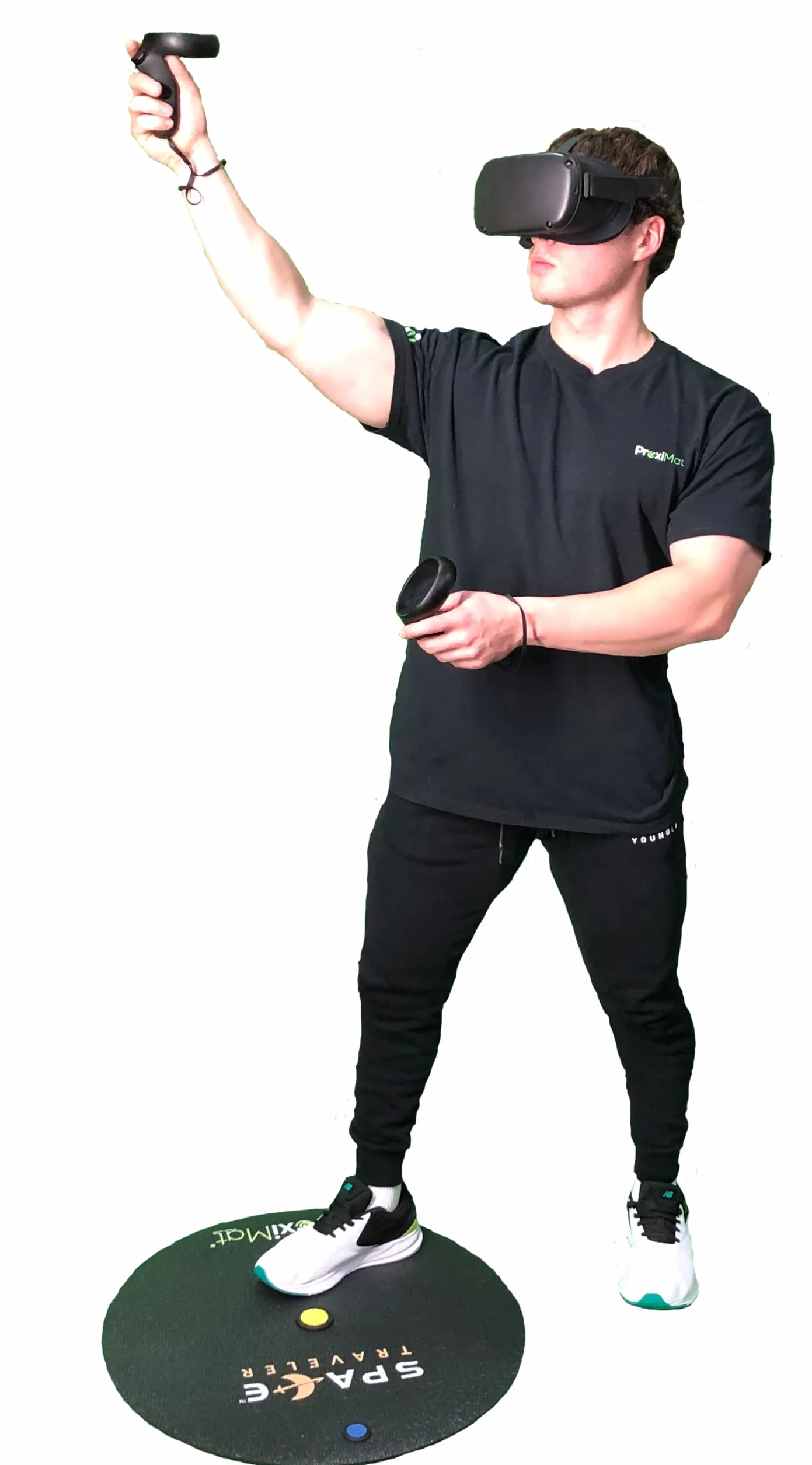 ProxiMat Space Traveler Theo 58.4 cm okrągła mata VR do Oculus Rift, Quest, HTC Vive, Valve Index