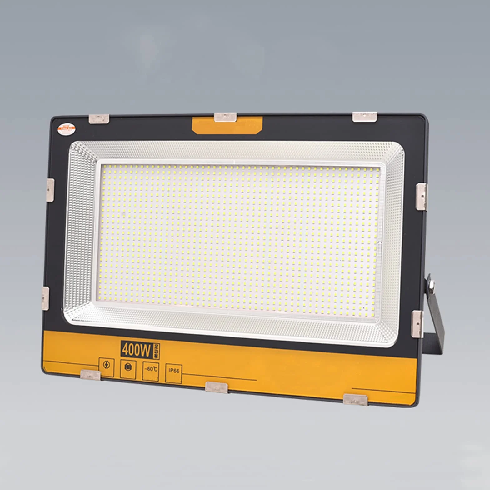 Lampy solarne zewnętrzne, Super jasne oświetlenie Inżynieria Obszar napromieniowania 100-500㎡ dla magazynu, parkingu, parku, billboar(A,400W)