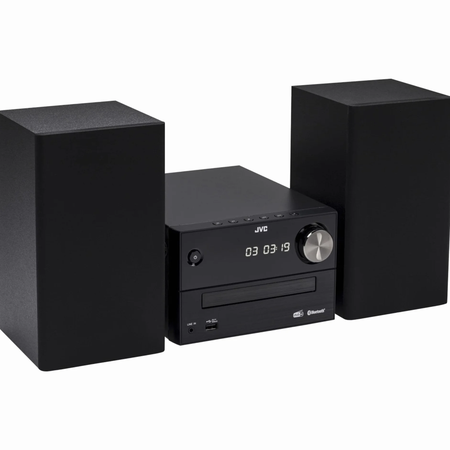 Jvc UX-C25DAB Zestaw Stereo, Czarny, 3600W