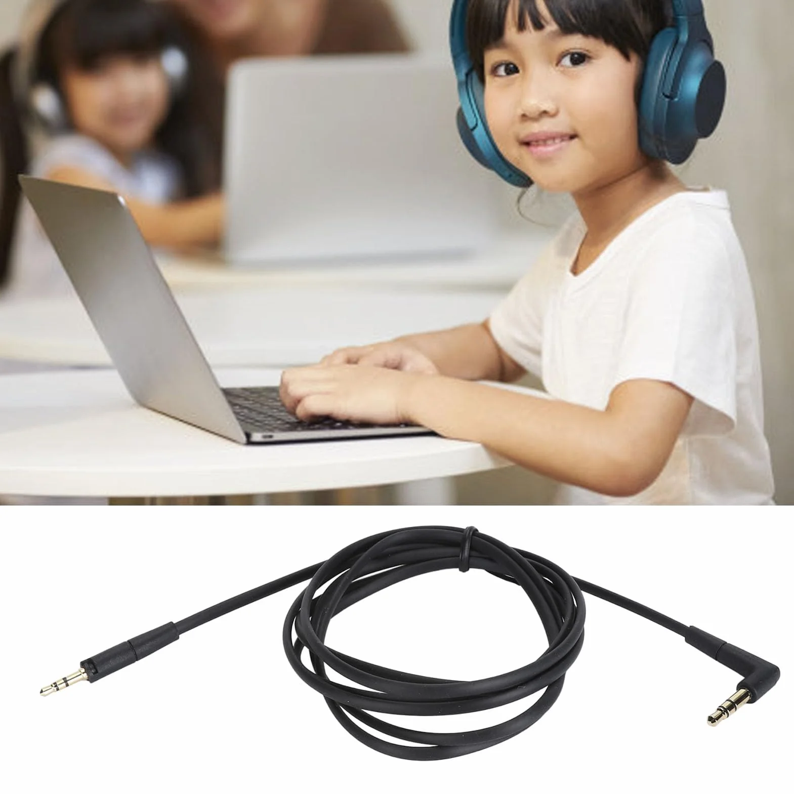 Kabel Zamienny Audio do HD400S HD4.30 HD4.50BTNC MOMENTUM 3, Przewód Słuchawkowy