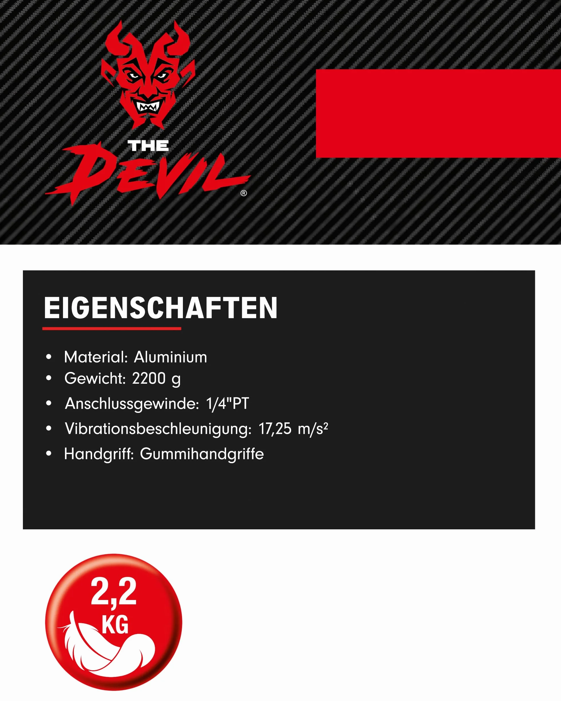KS Tools 515.3400 3/4” THE DEVIL wysokowydajny pneumatyczny klucz udarowy 2000Nm