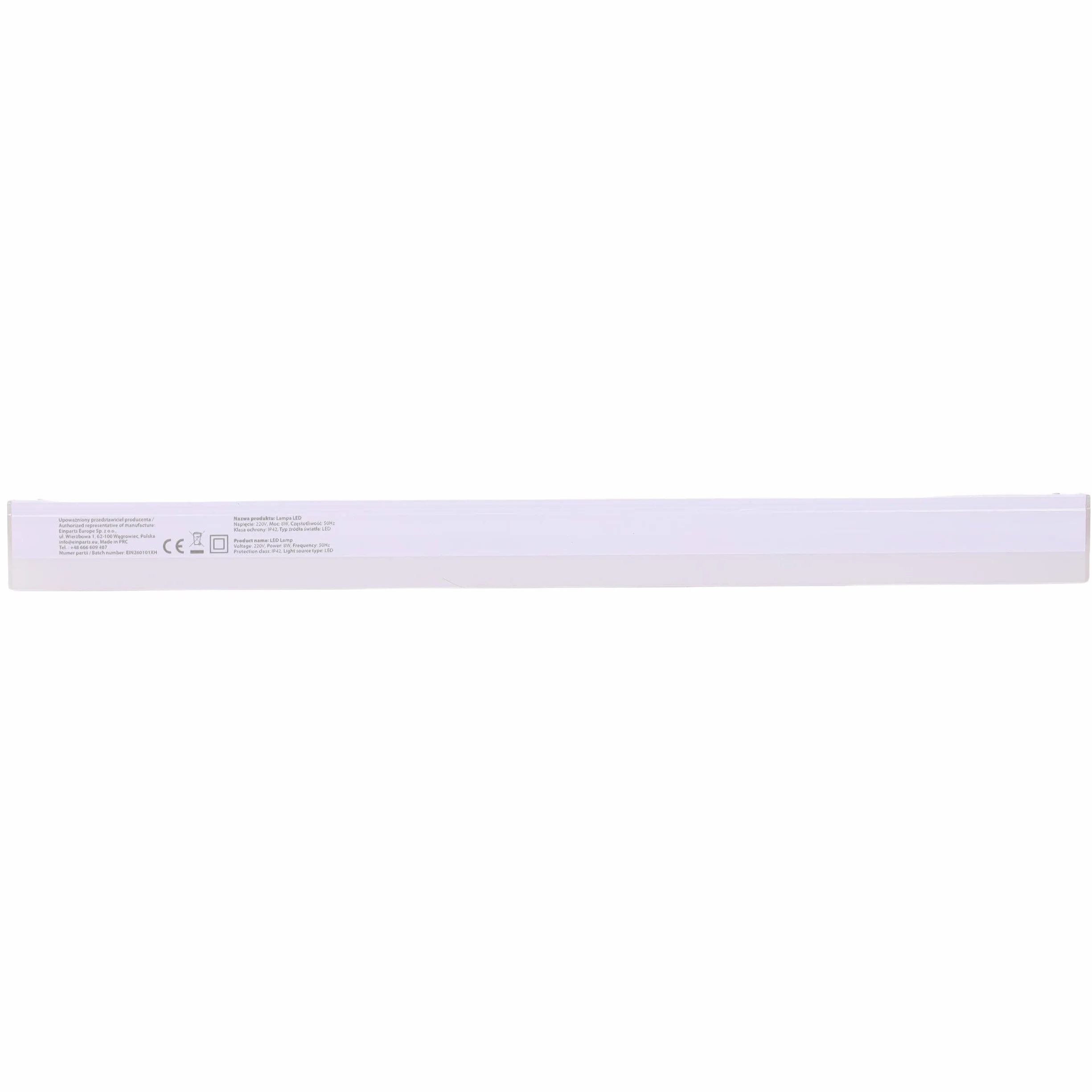 EinParts EPHCL03 lampa LED Hexagon 241x95 cm 3 moduły 14080 lm 6500K zimna biel do garażu warsztatu detailingu