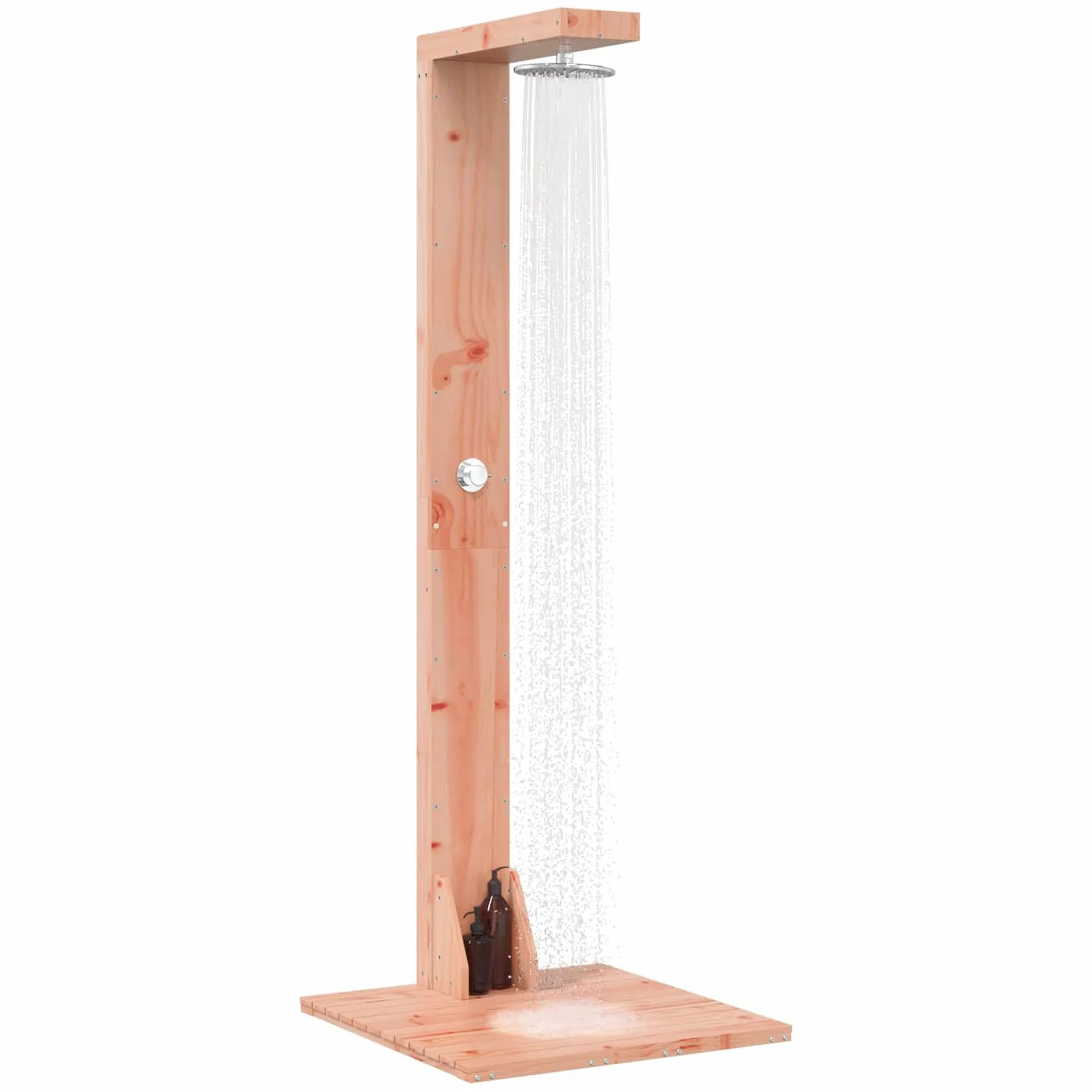 vidaXL Prysznic na zewnątrz 210 cm naturalny