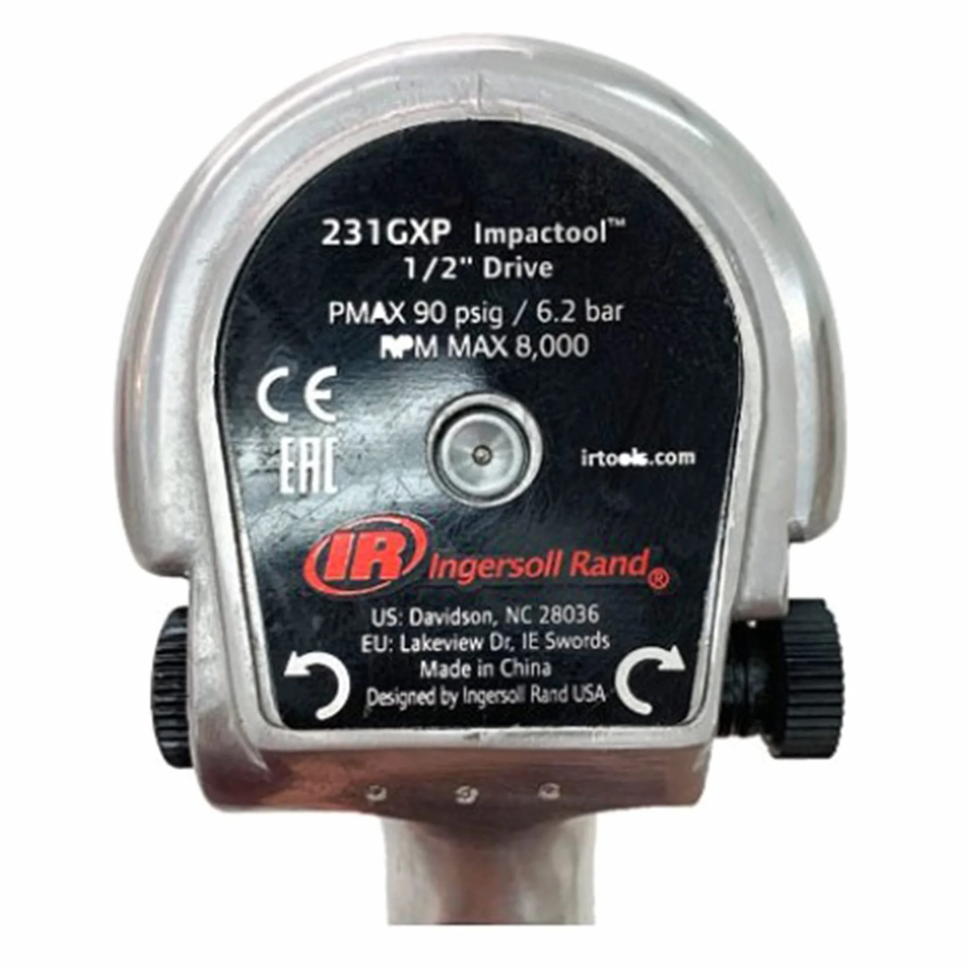 Ingersoll Rand 231GXP Pneumatyczny Klucz Udarowy 1/2 cala Czarny 610 Nm maksymalny moment trwałość i niezawodność