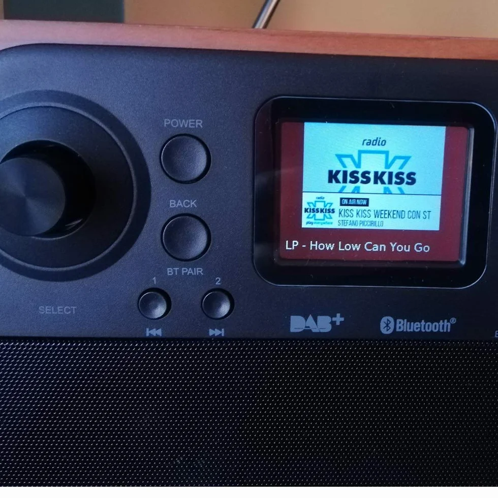 MAJESTIC Radio Dab+, FM (Rt-197dab) Portatile Bluetooth Display Lc Sveglia