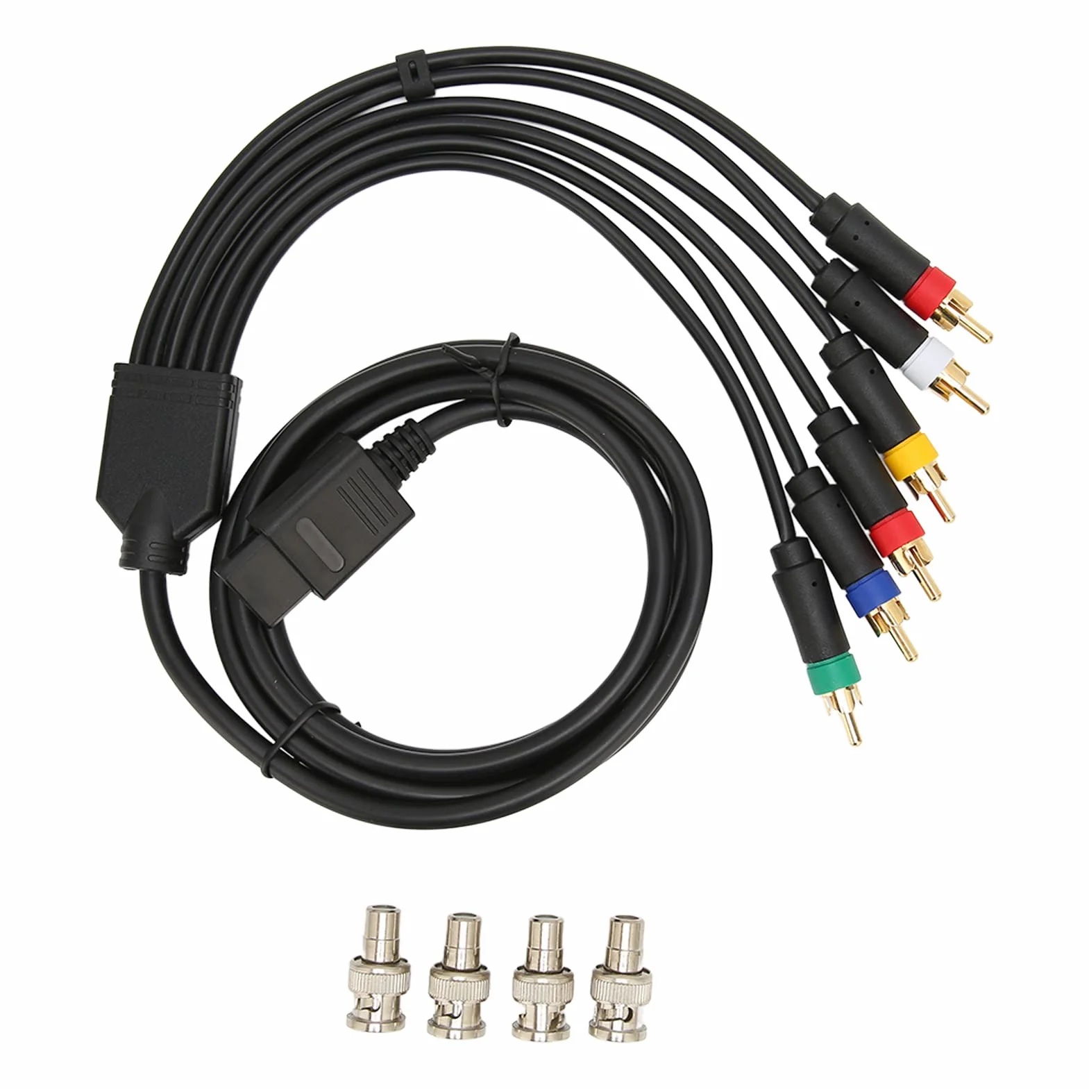 Kabel RGB AV Wielofunkcyjny z 4 Głowicami BNC do N64 SFC