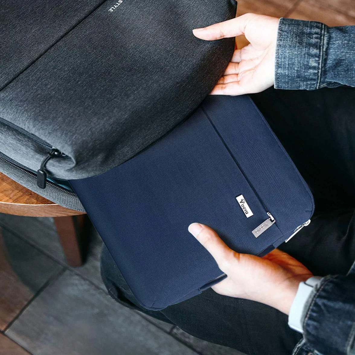 Voova 360°ochrona Pokrowiec na Laptopa, Futerał na Laptopa Torba Etui na 15,6 cala Kompatybilny z MacBook Pro 16,Acer ConceptD 16,Lenovo 16,Inspiron 16,Ideapad 15.6