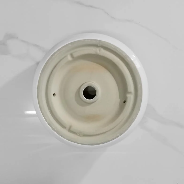 Umywalka Łazienkowa Nowoczesna Minimalistyczna Łazienka Umywalka Nablatowa Okrągła Umywalka Hotelowa Balkon Artystyczny Ceramiczna Umywalka Nablatowa Umywalka Nablat