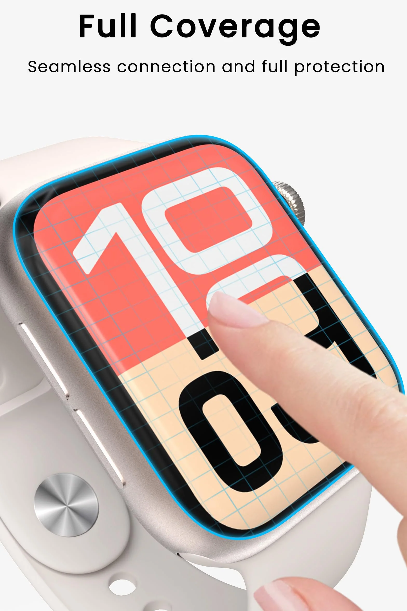 Apple Watch Series 6/SE/5/4 Screen Protector 40mm TPU Ultra-Thin HD Self-Healing Film