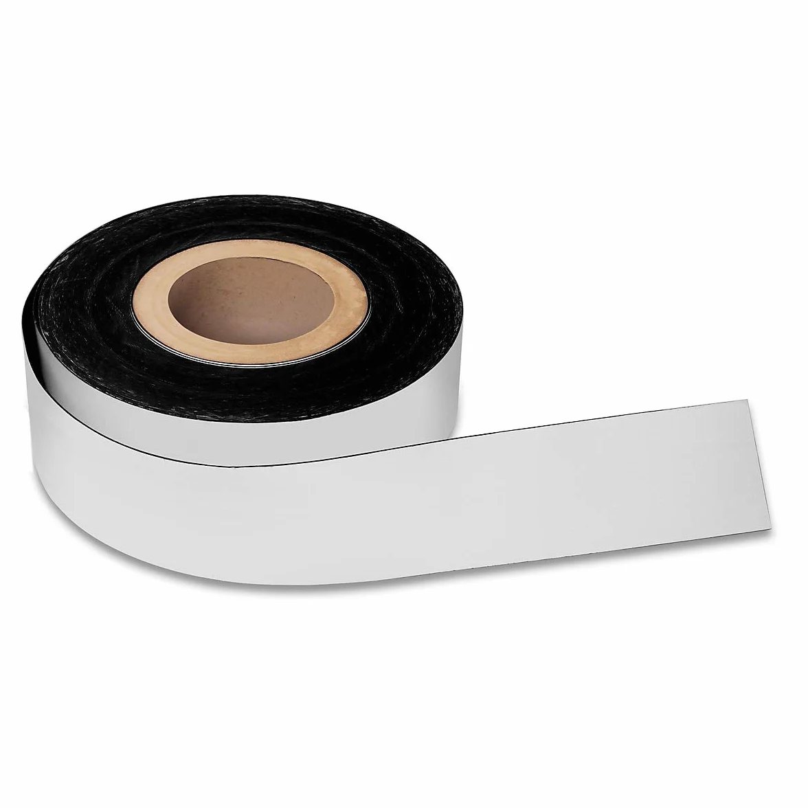 Taśma magnetyczna PCW biała dł. 30 m x szer. 25 mm