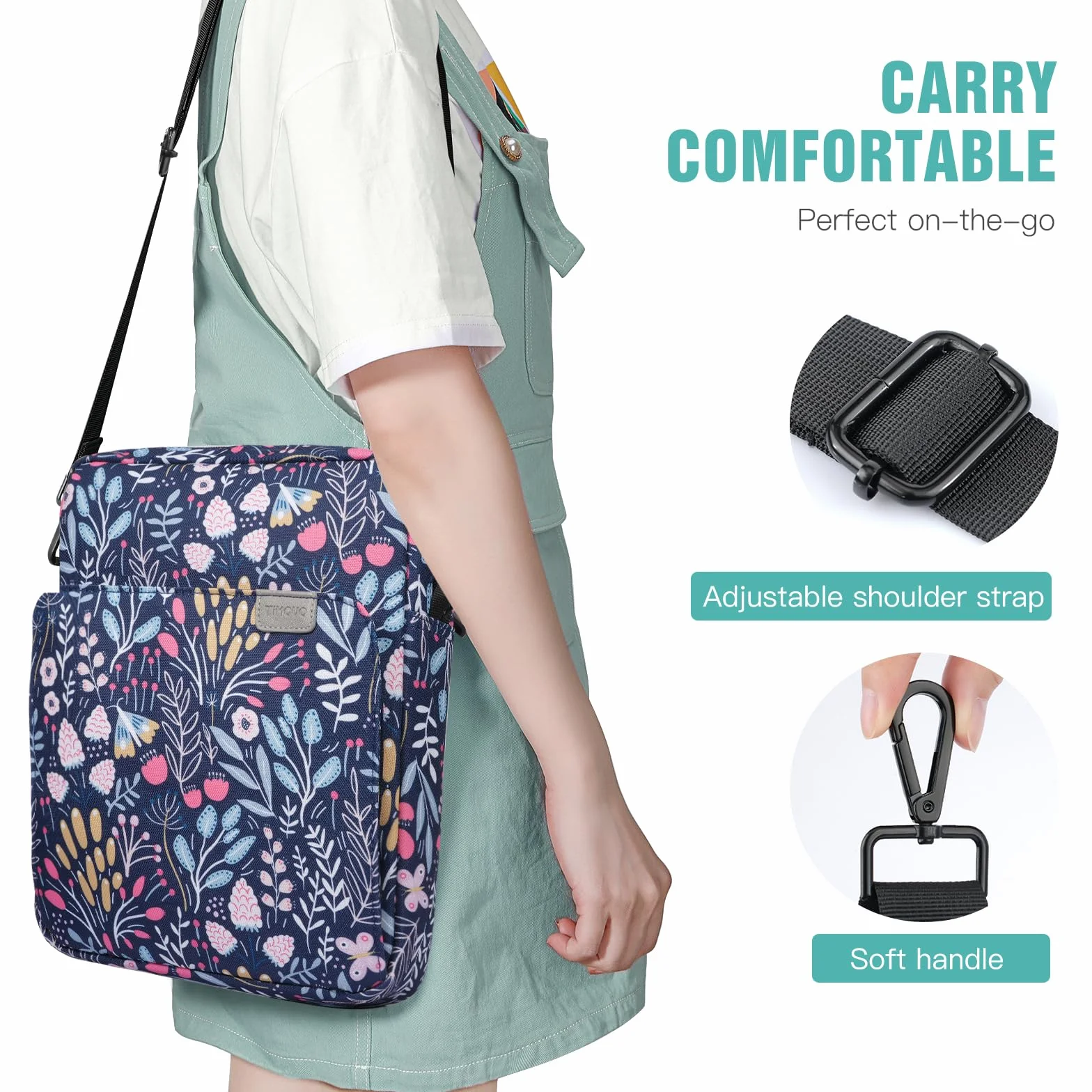 TiMOVO 9-11 Inch Tablet Sleeve Bag with Shoulder Strap for iPad 11-inch A16 2025, iPad 10th Gen 10.9"