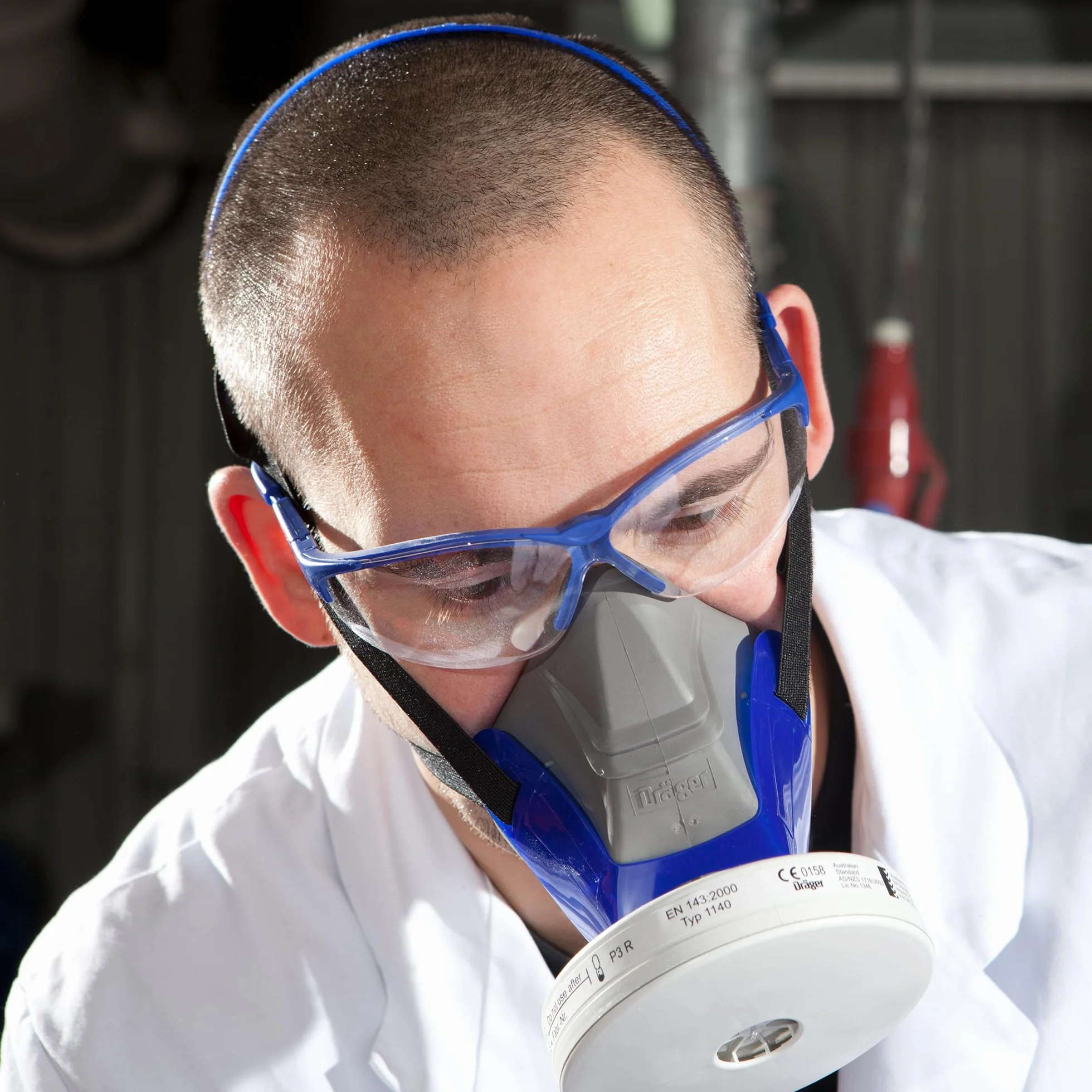 Dräger X-plore Rd40 filtr cząstek stałych 1140 P3 R do aerozoli/cząstek stałych