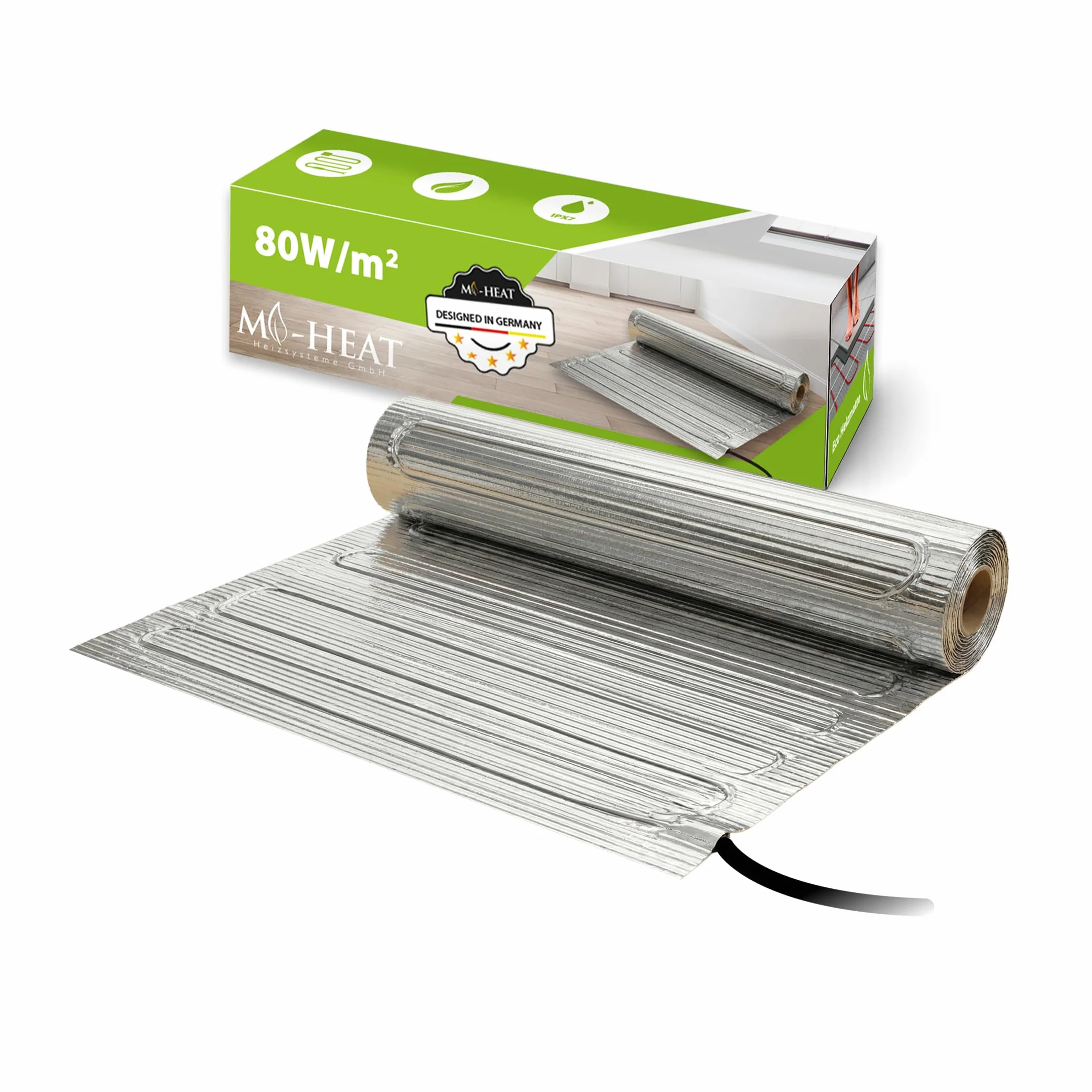 3 m² aluminiowa płaska mata do podłóg drewnianych, laminatu, parkietu, dywanu, winylu, lenoleum