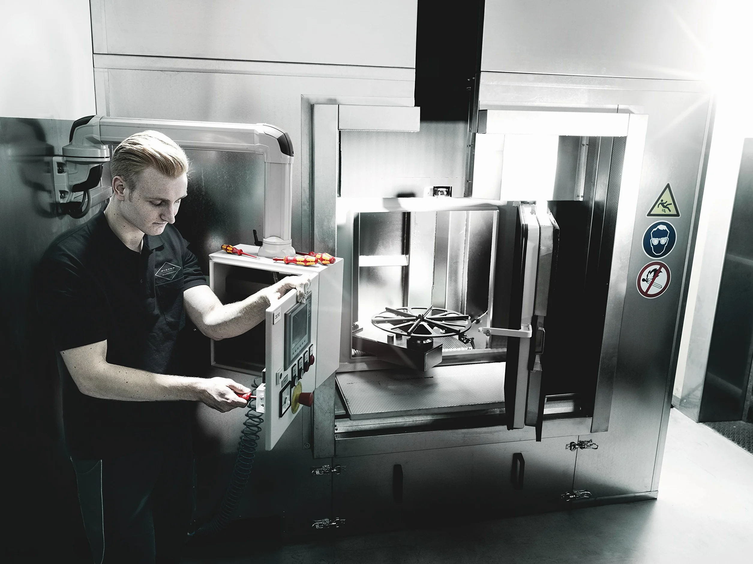 Wera Kraftform 100 iS/7 zestaw 3 wkrętaków Kraftform Plus o zredukowanej średnicy ostrza, 7-częściowy