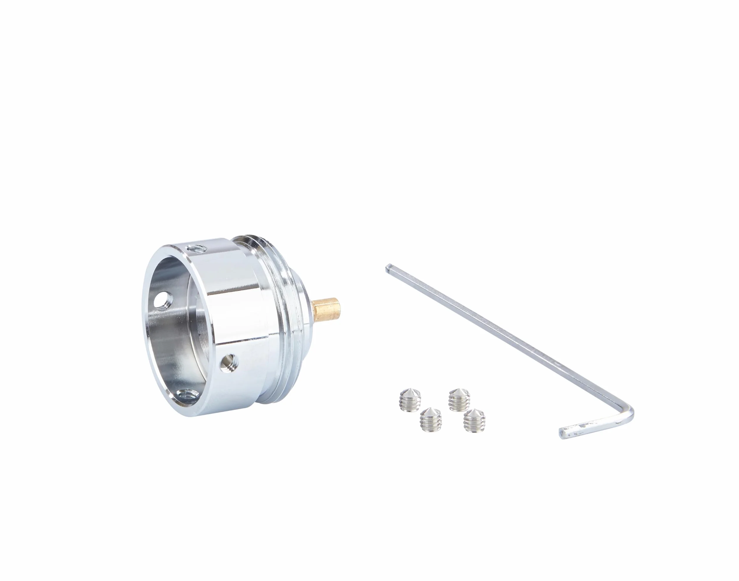 Eurotronic 700099 Adapter Metalowy do Elektronicznych Termostatów, Metal, 1.5 x 1.5 x 1.5 cm