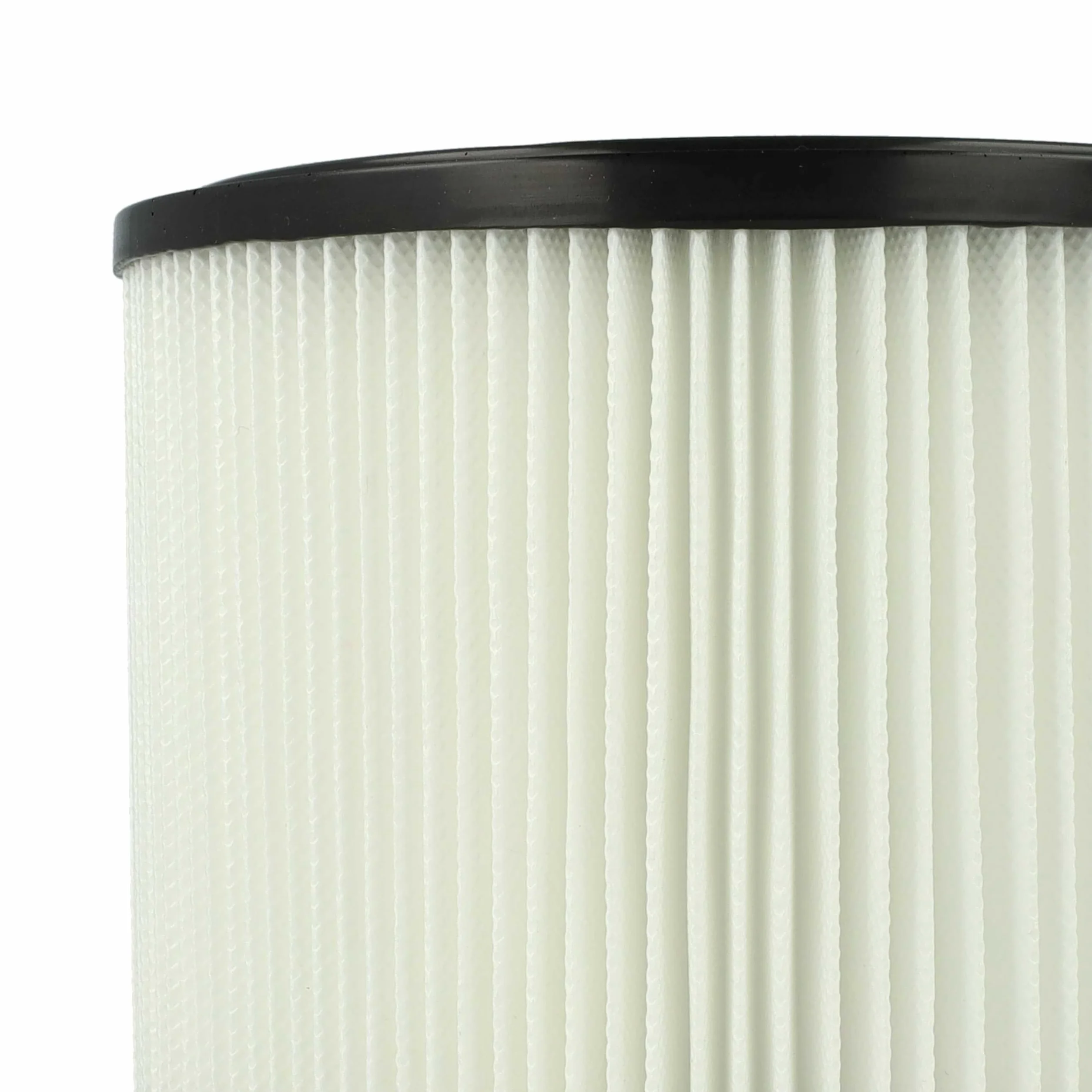 vhbw 8 x element filtrujący kompatybilny z odkurzaczem Husqvarna WDC 325L, WDC 220 - filtr drobnego kurzu, papier/guma