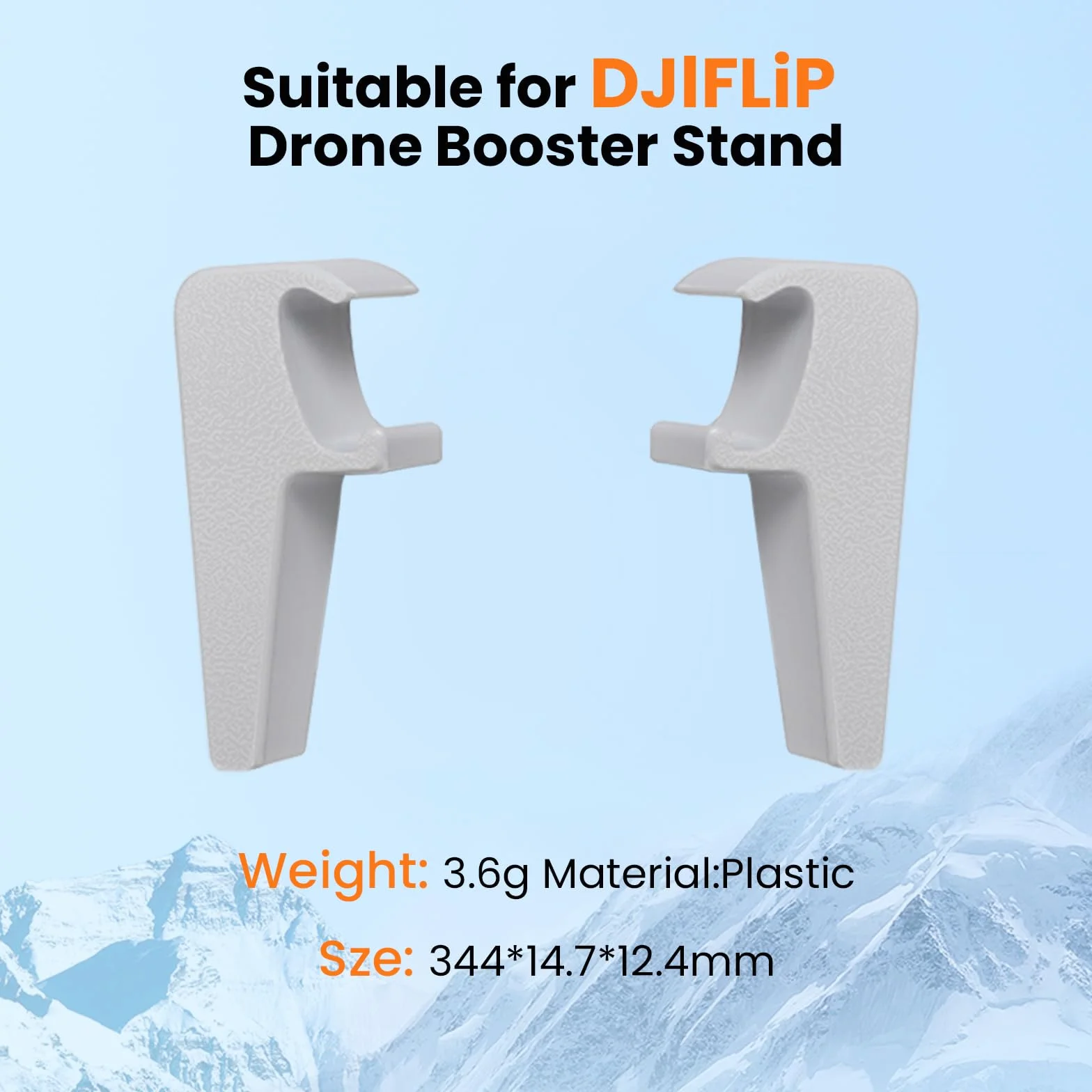 Uchwyt podwozia do DJI Flip, tylny stelaż do lądowania, przedłużenie drona, podwozie tylne, nogi statywu, ochrona gimbala