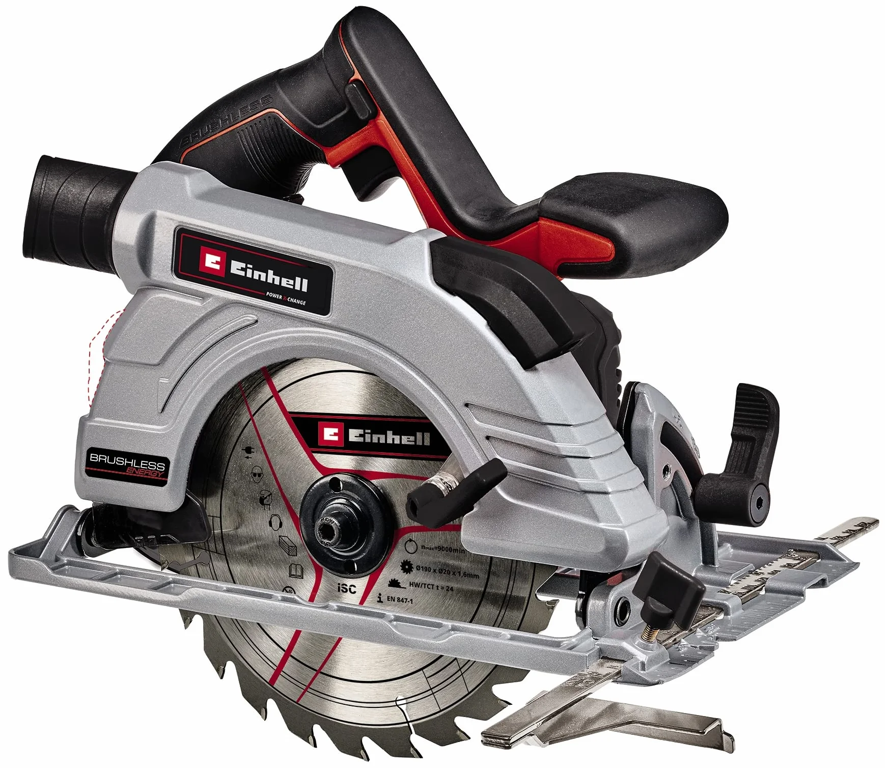 Einhell TP-CS 18/190 Li BL-Solo akumulatorowa piła tarczowa 18 V 190 mm bezszczotkowa