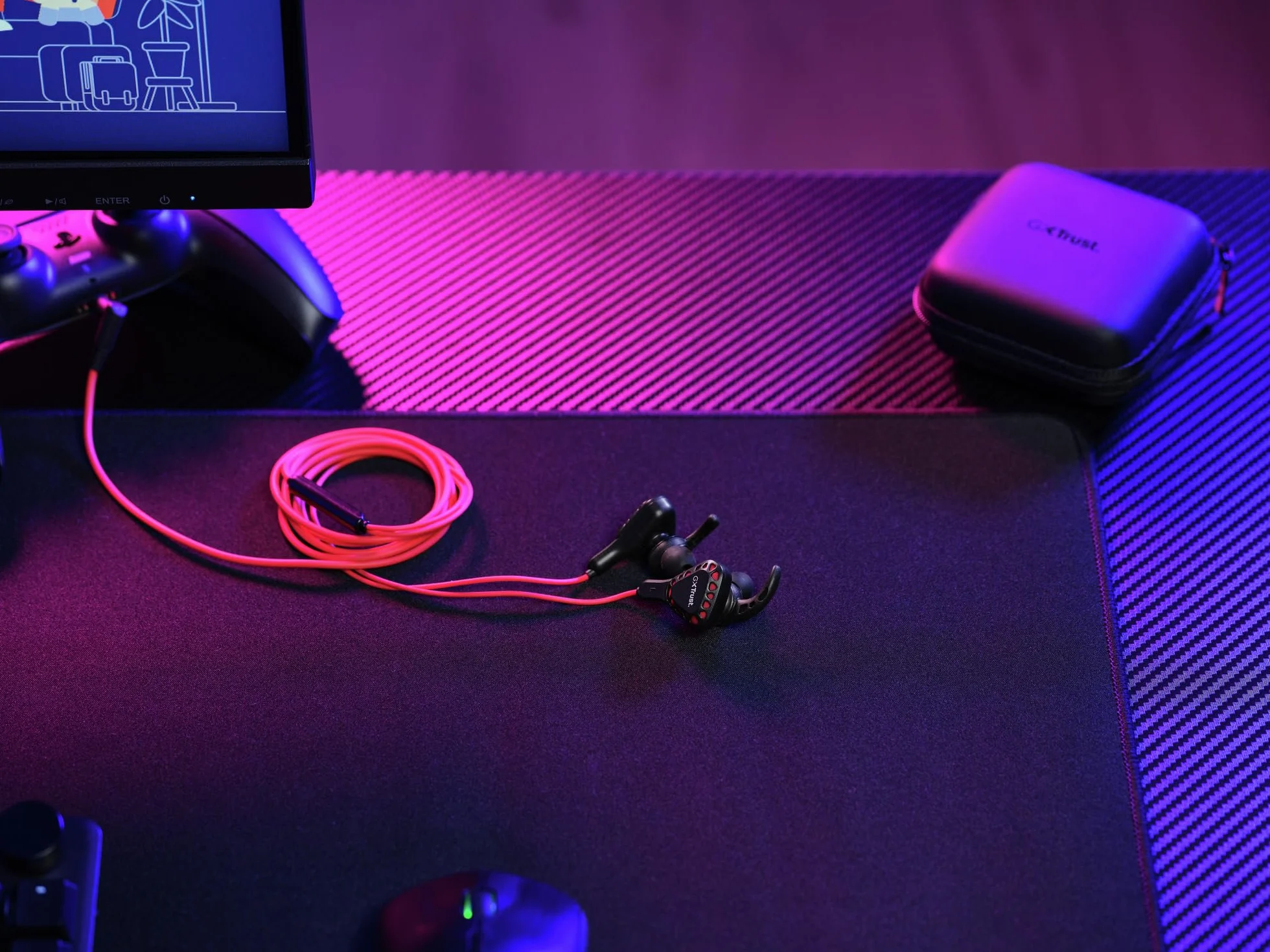Trust Gaming GXT 411P Radius Słuchawki Czarny