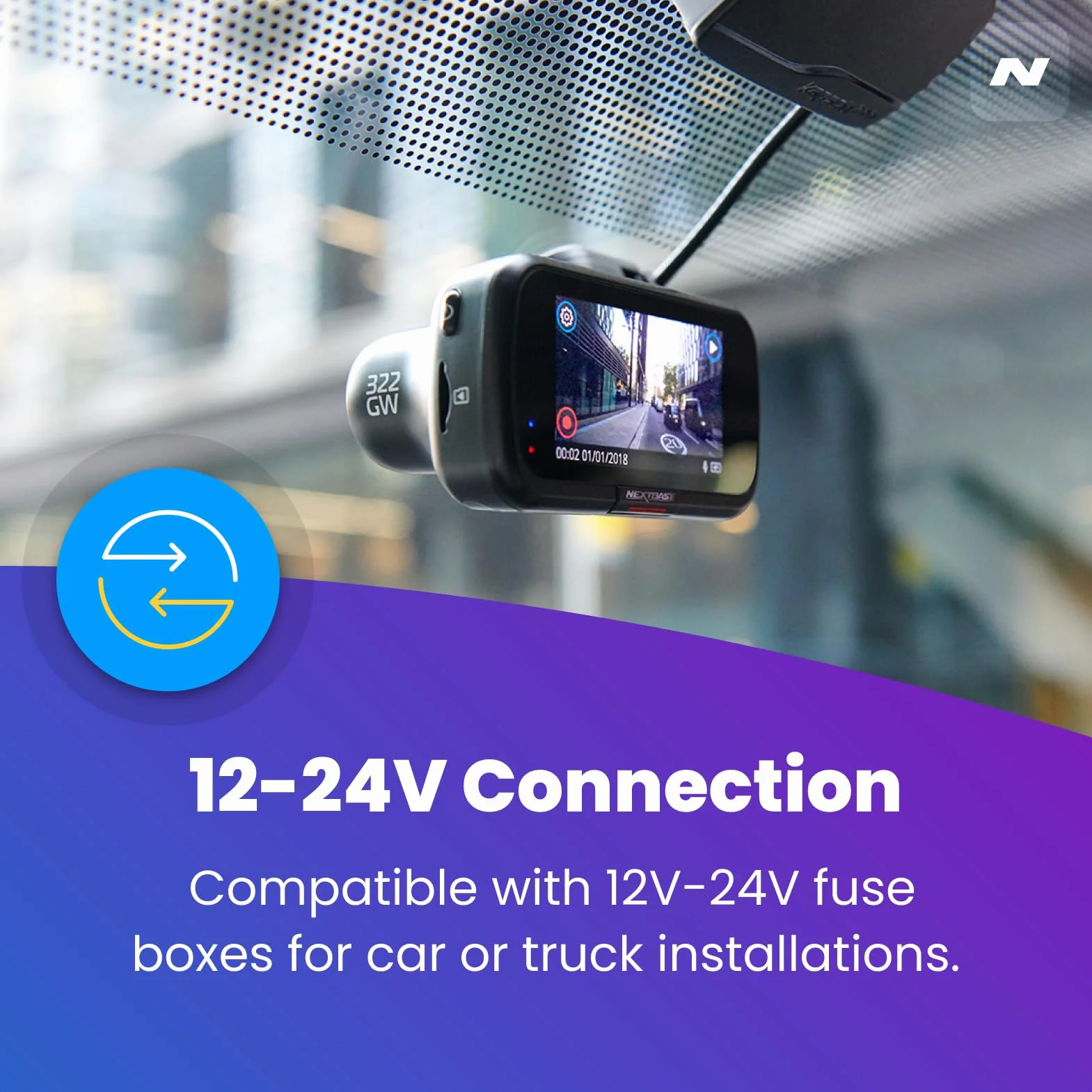 NextBase Hardwire kit Zestaw kabli