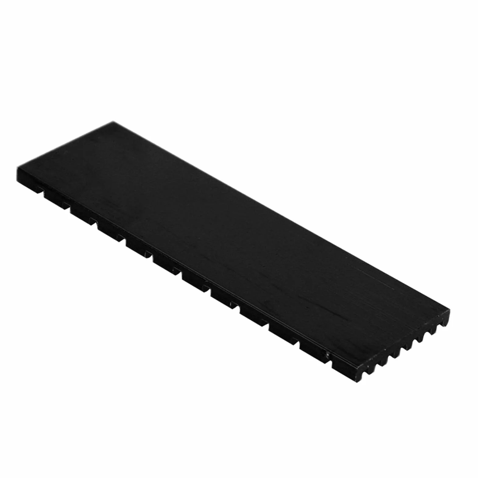 Radiator SSD do PCIe M.2 2280 70x22x3mm Aluminium Chłodnica Chłodząca Czarny