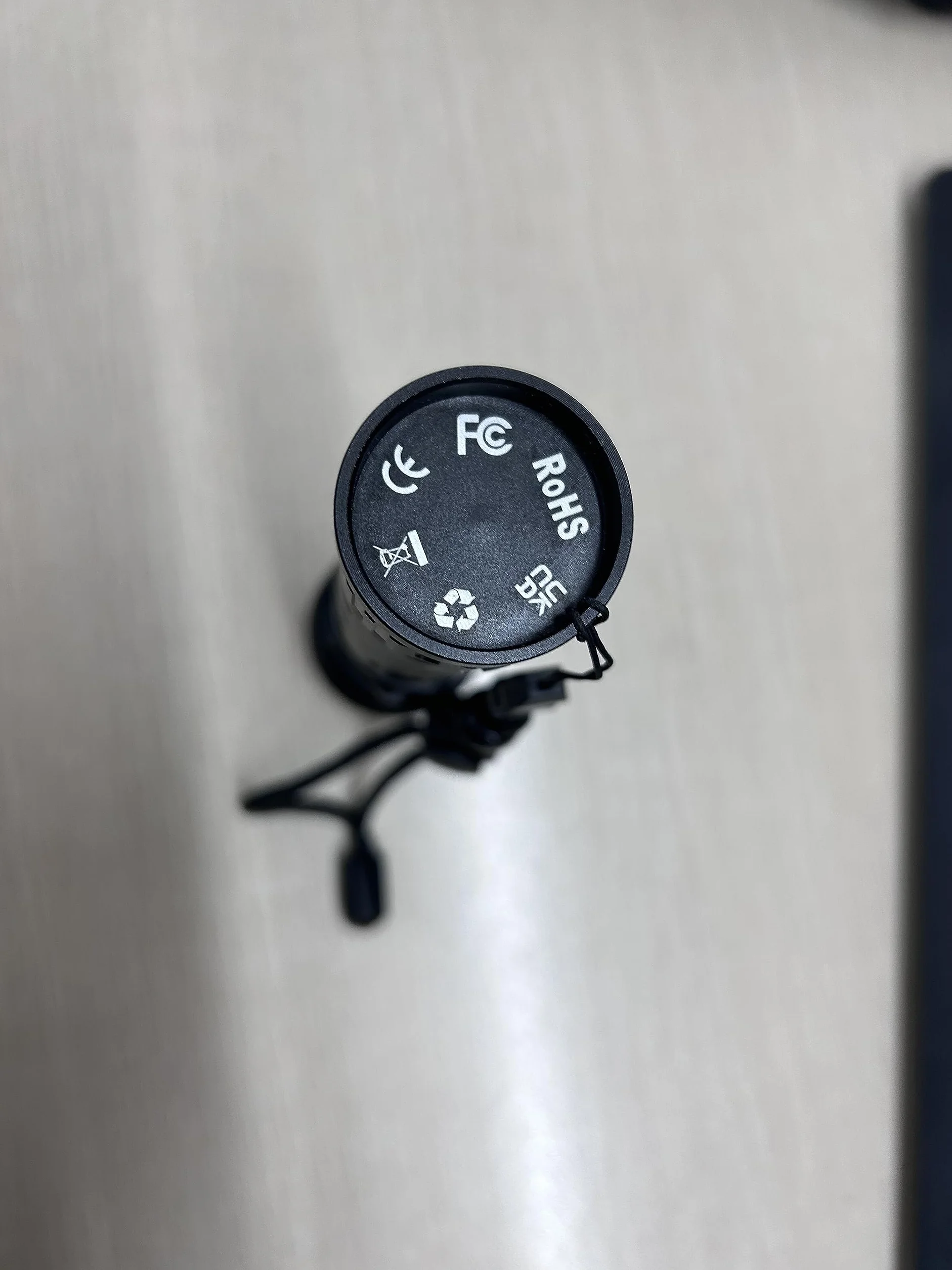 Karrong Taktyczna Latarka Led Usb C Z MożLiwośCią łAdowania 20000 LumenóW Zasilanie Bateryjne RęCzna Latarka Kontrolna Wodoodporny Zoom Na Kemping WęDkarstwo Na ZewnąTrz Awaryjne