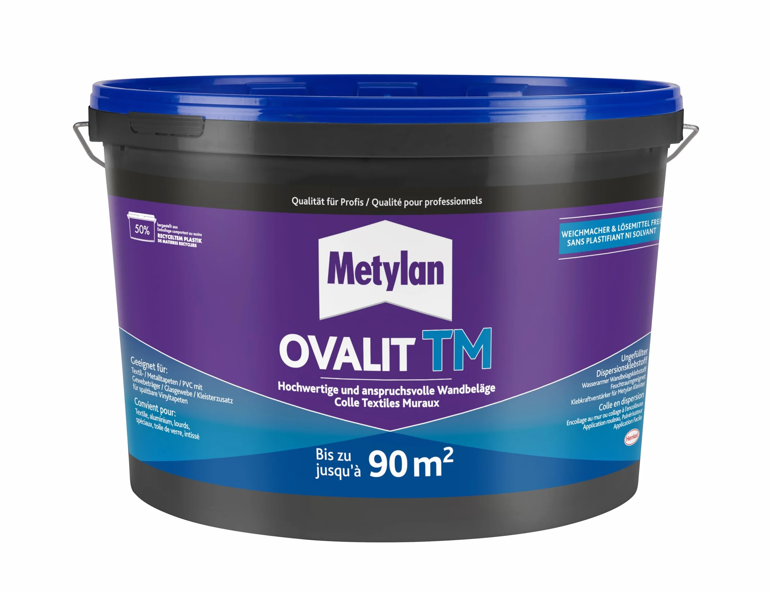 Metylan OVT1 Ovalit T klej do wykładzin ściennych/dodatek do kleju 18 kg