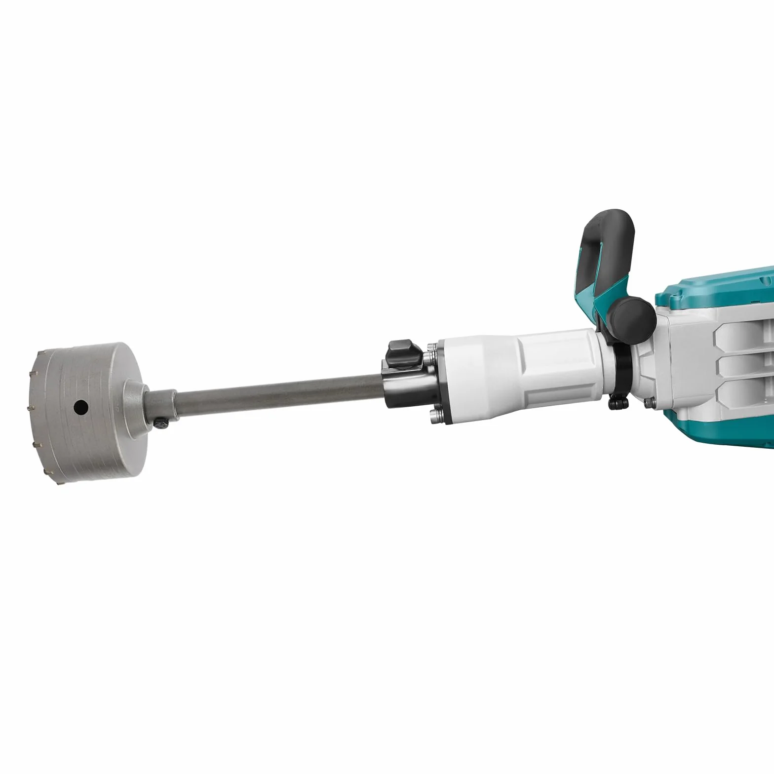 Zestaw wierteł do otworów – Ø 30/40/68/80/100 mm + Ø 8 x 110 mm wiertło centrujące + trzpień SDS Plus i Max 300 mm, w walizce na narzędzia, wiertło ścienne do betonu, do cegły, gliny, pianki i ścian